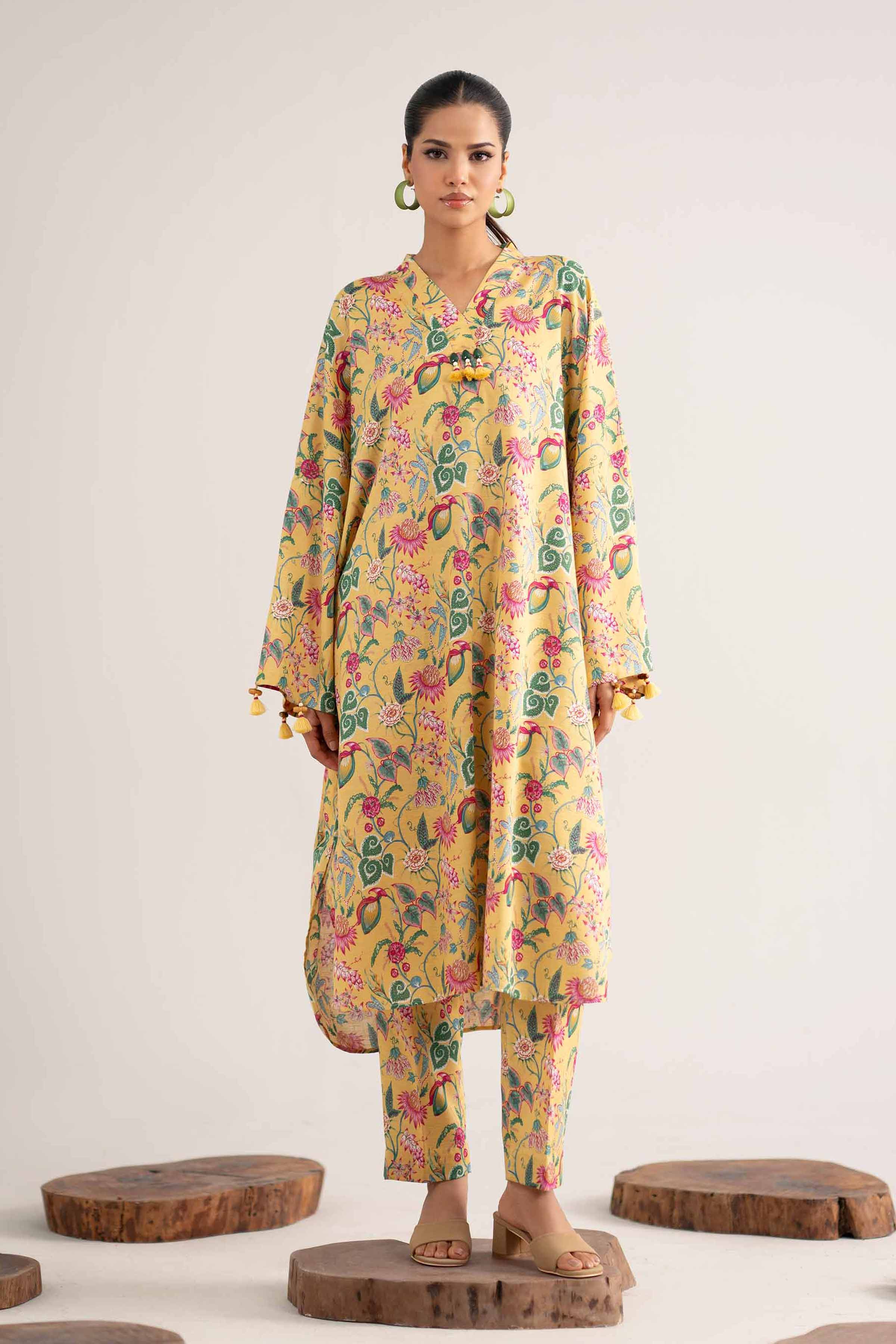 1 Piece - Digital Printed Loose Fabric - 42503973 for Women - Freedom To Buy Collection | Nishat | Shop Online