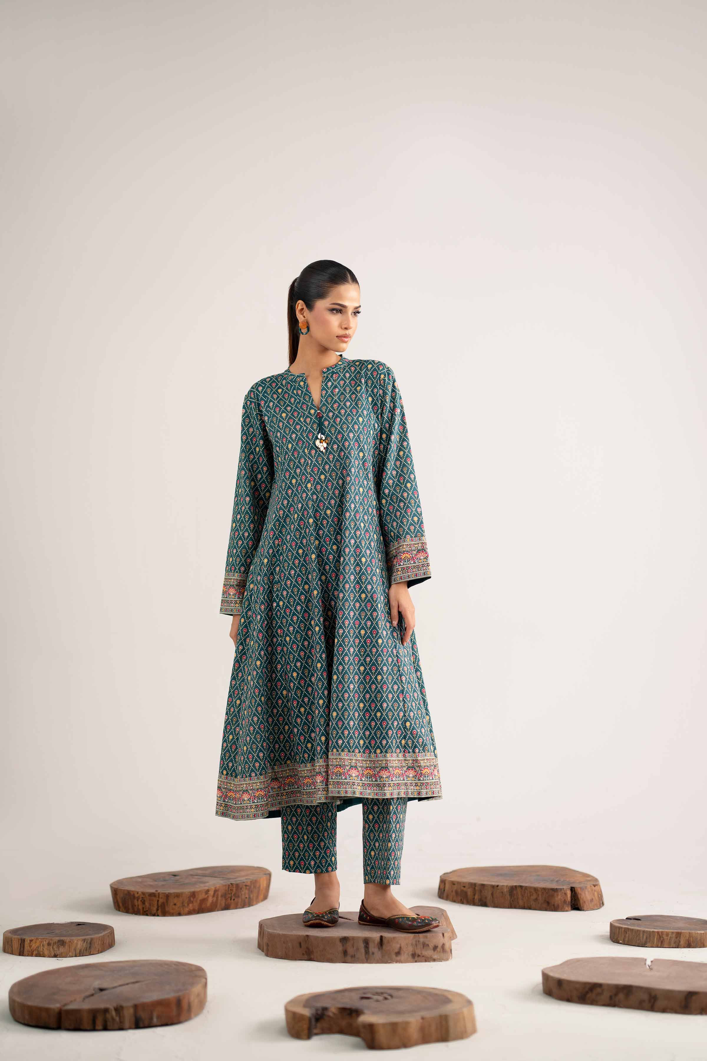 1 Piece - Digital Printed Loose Fabric - 42503976 for Women - Freedom To Buy Collection | Nishat | Shop Online