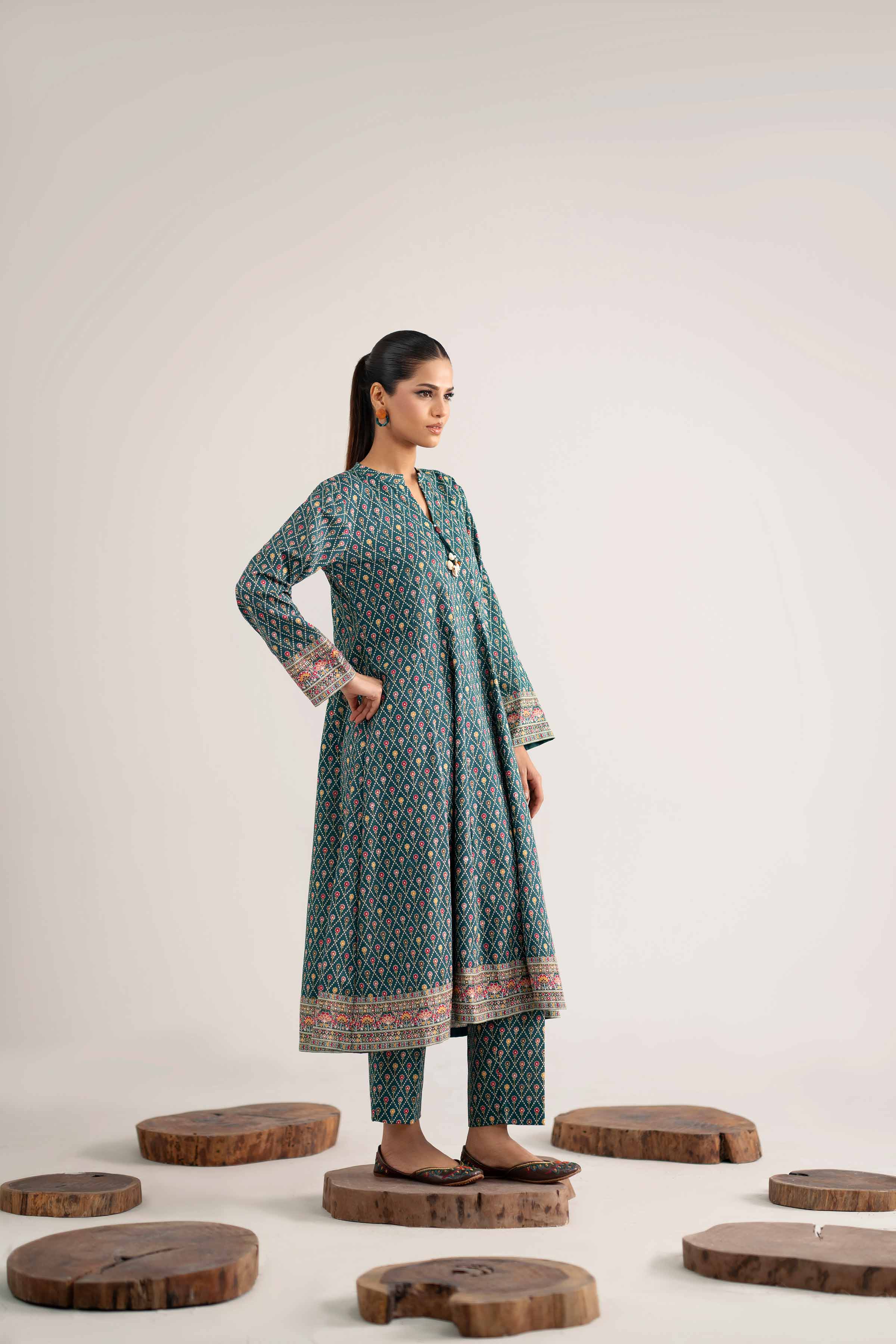 1 Piece - Digital Printed Loose Fabric - 42503976 for Women - Freedom To Buy Collection | Nishat | Shop Online