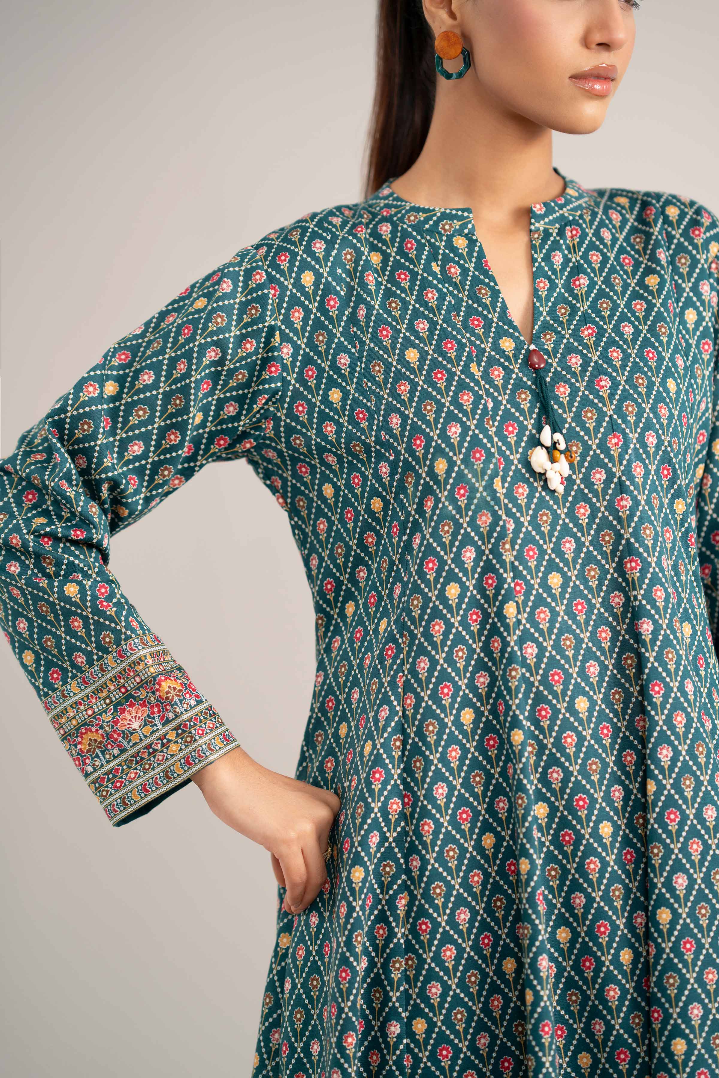 1 Piece - Digital Printed Loose Fabric - 42503976 for Women - Freedom To Buy Collection | Nishat | Shop Online