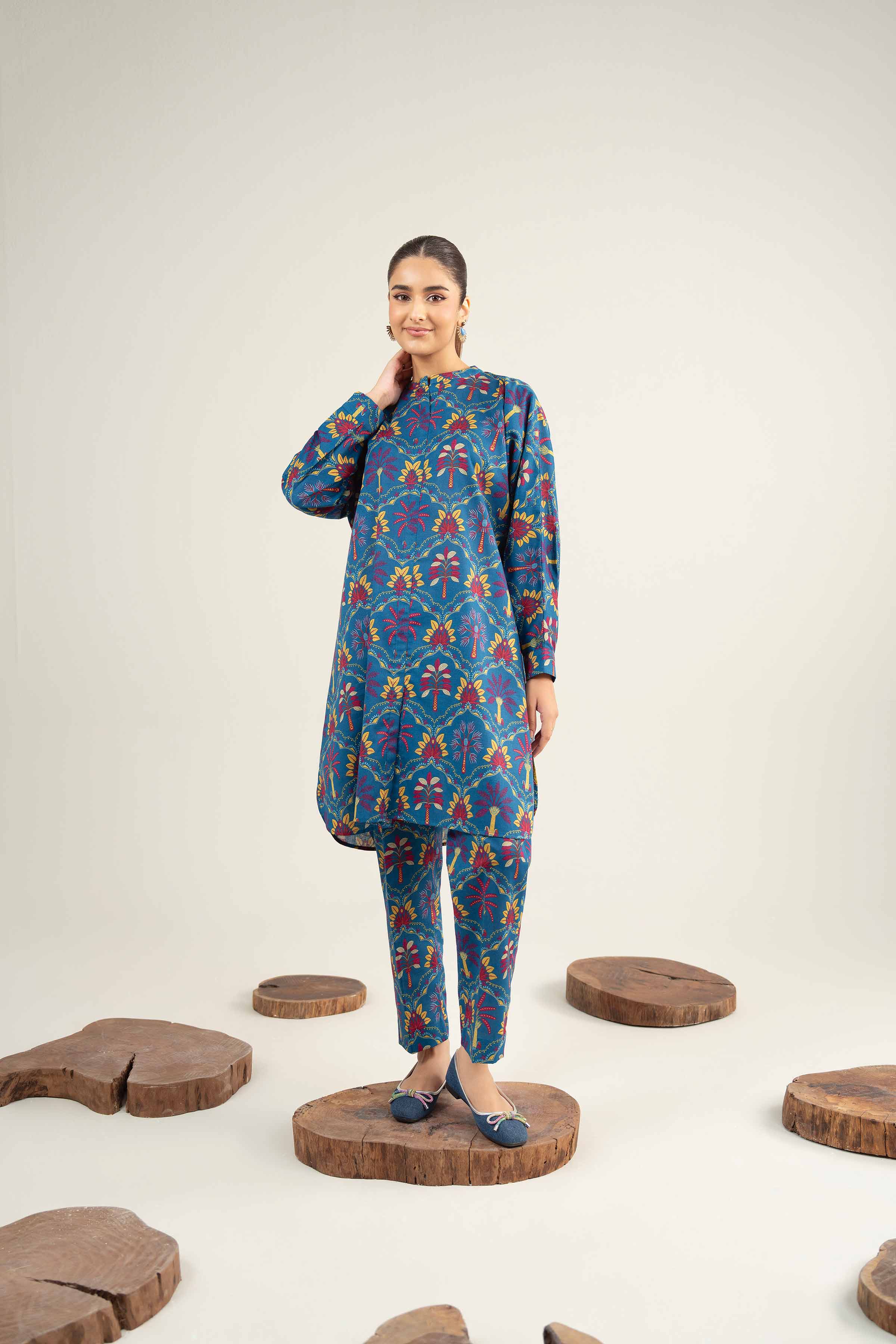 1 Piece - Digital Printed Loose Fabric - 42503977 for Women - Freedom To Buy Collection | Nishat | Shop Online