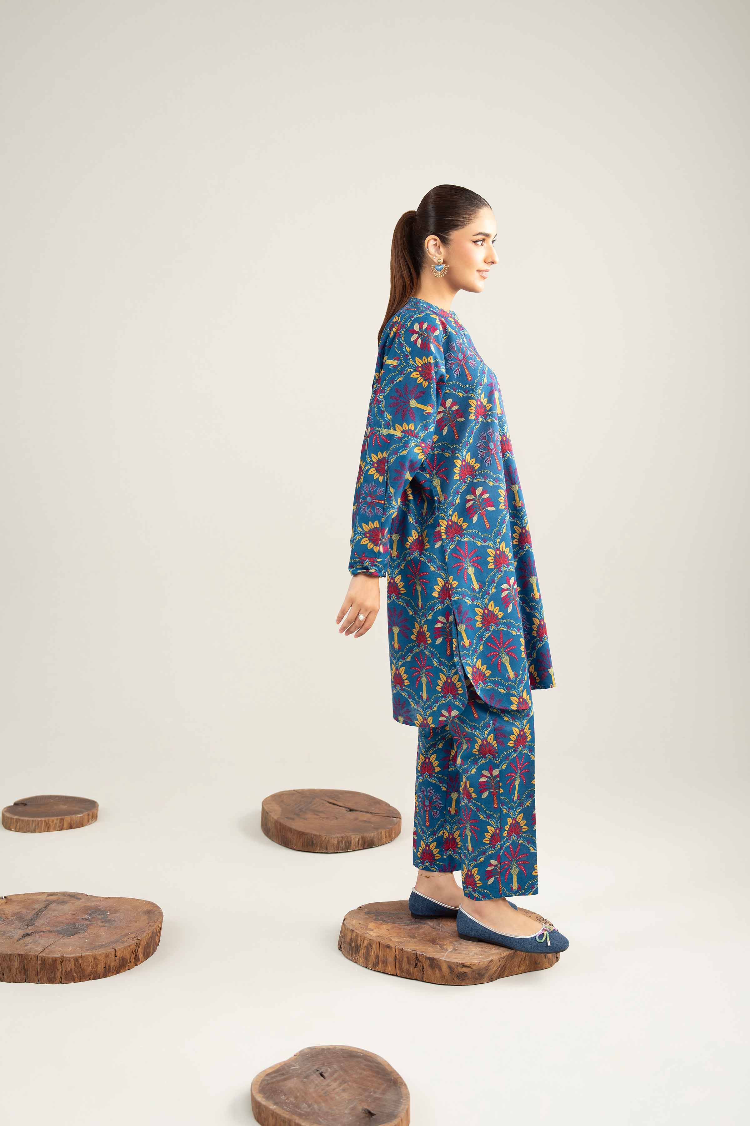 1 Piece - Digital Printed Loose Fabric - 42503977 for Women - Freedom To Buy Collection | Nishat | Shop Online