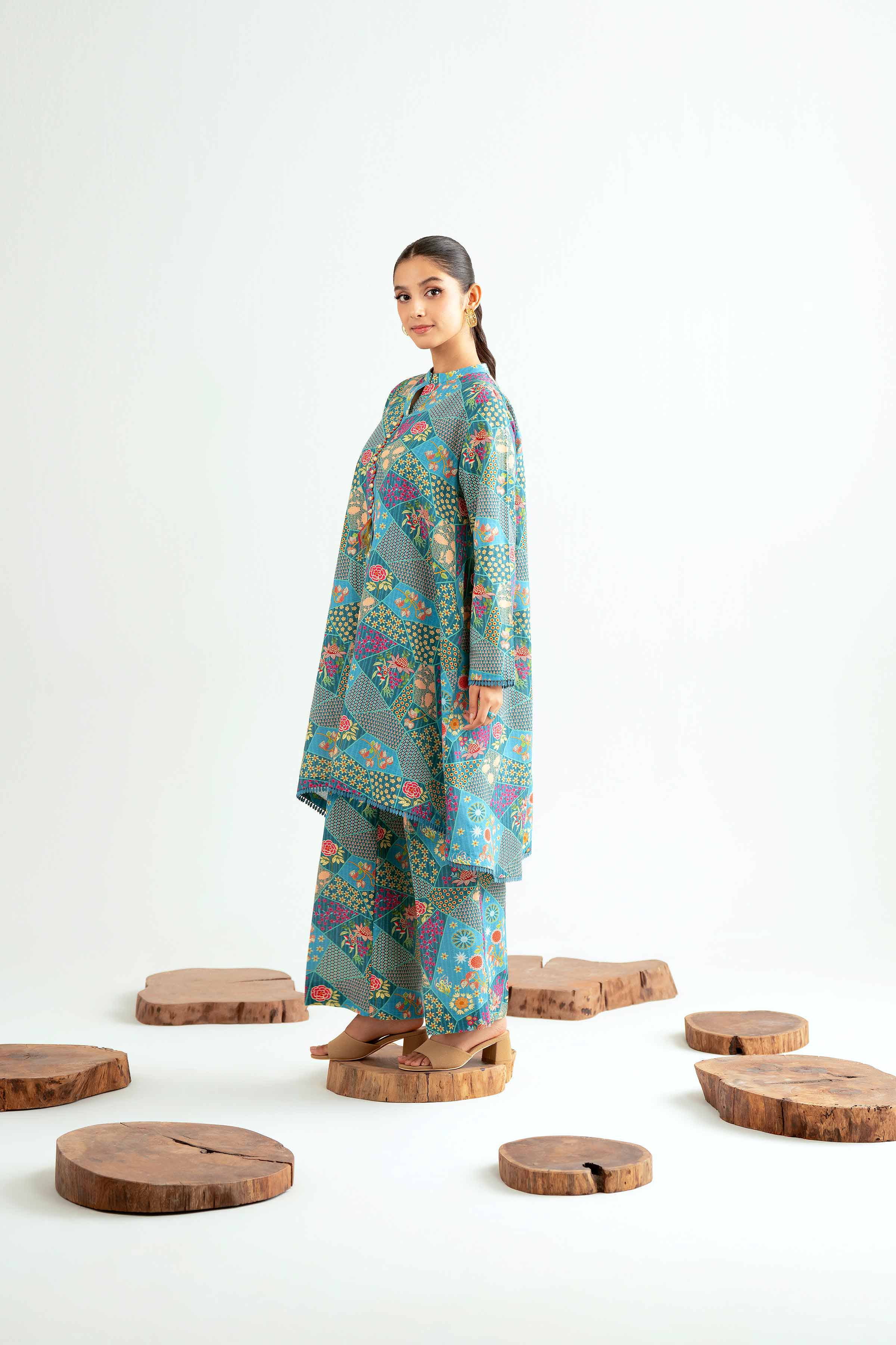1 Piece - Digital Printed Loose Fabric - 42503983 for Women - Freedom To Buy Collection | Nishat | Shop Online