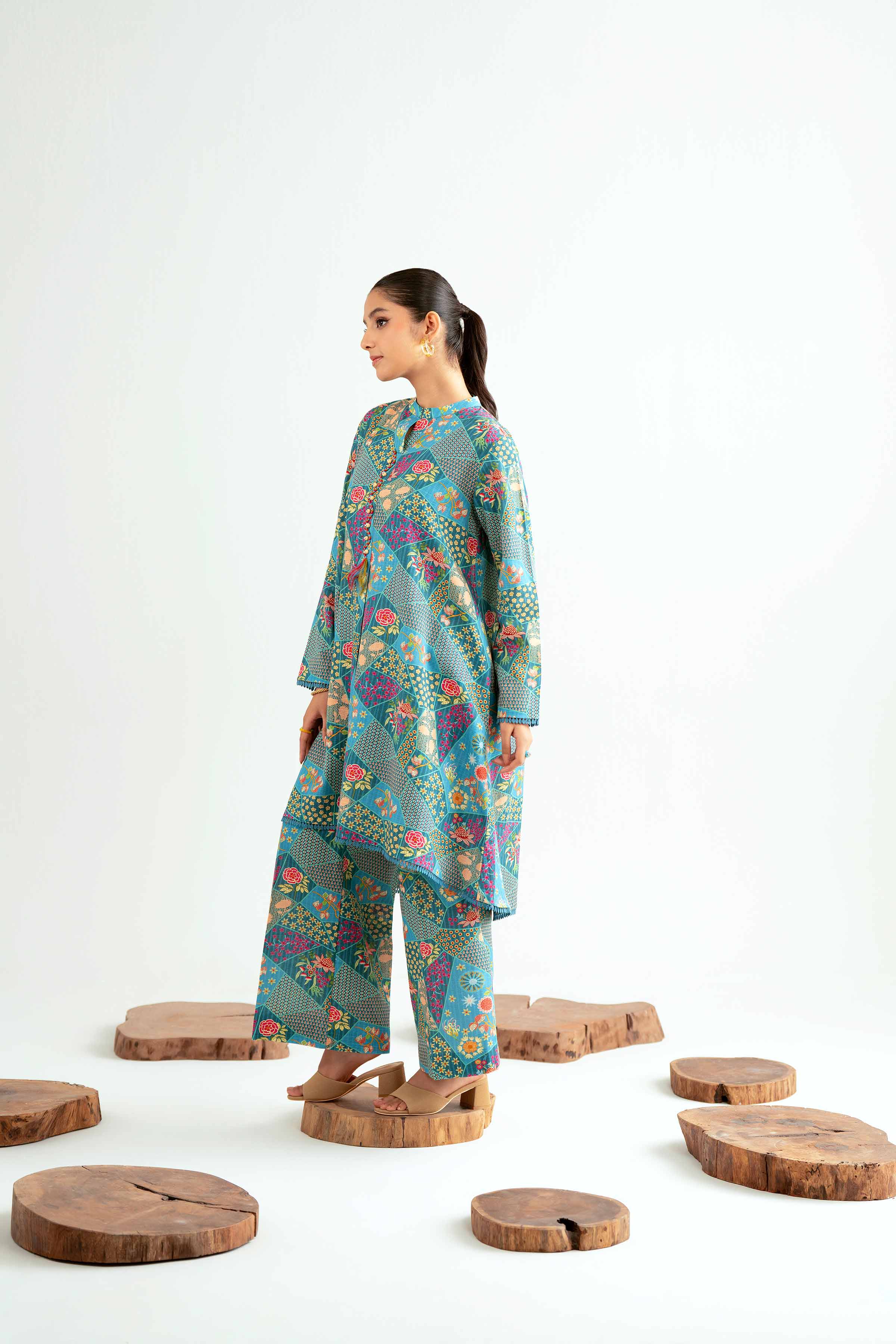 1 Piece - Digital Printed Loose Fabric - 42503983 for Women - Freedom To Buy Collection | Nishat | Shop Online