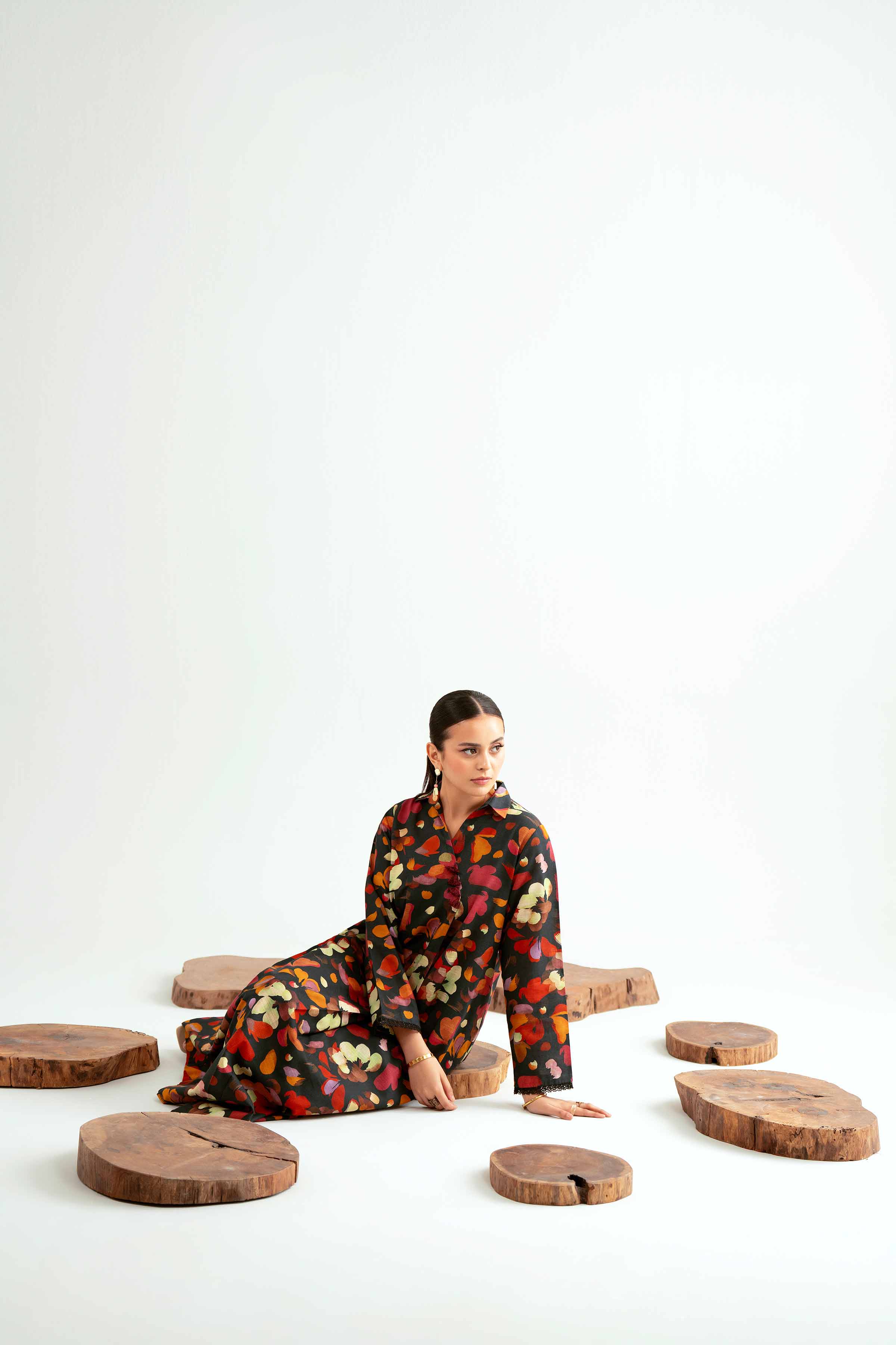 1 Piece - Digital Printed Loose Fabric - 42503984 for Women - Freedom To Buy Collection | Nishat | Shop Online