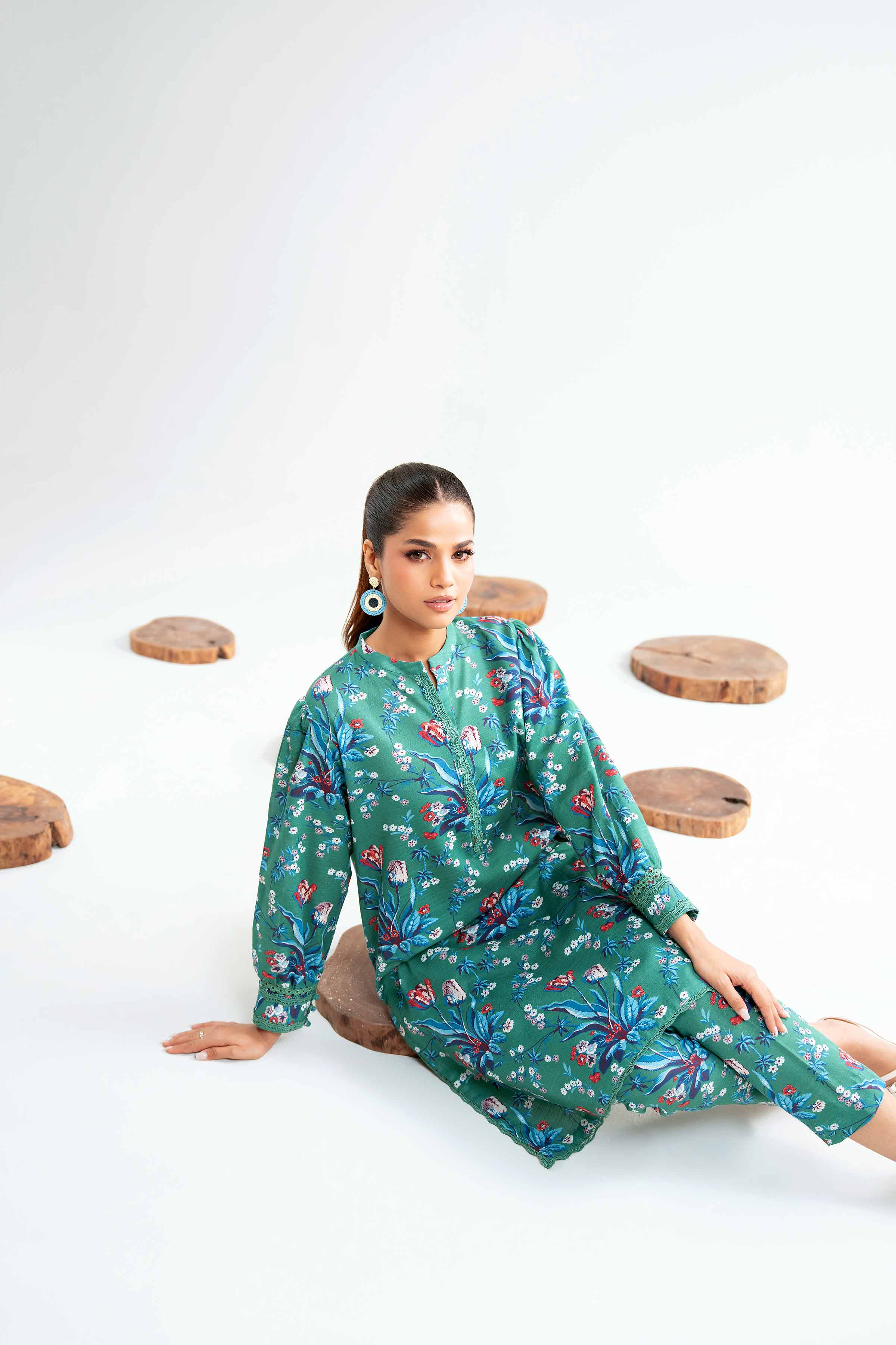 1 Piece - Digital Printed Loose Fabric - 42503986 for Women - Freedom To Buy Collection | Nishat | Shop Online