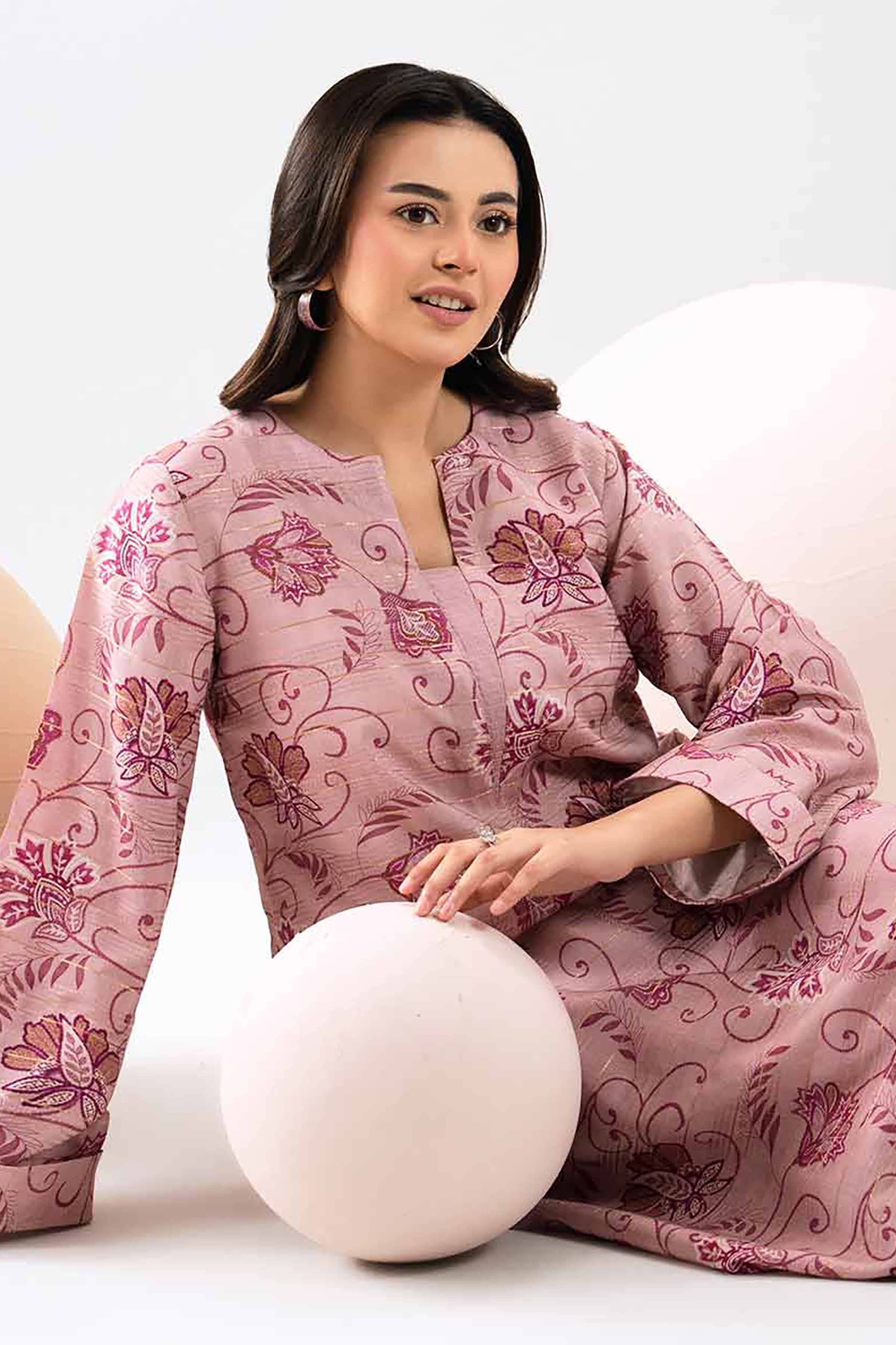 1 Piece - Printed Loose Fabric - 42504001 for Women - Freedom To Buy Collection | Nishat | Shop Online