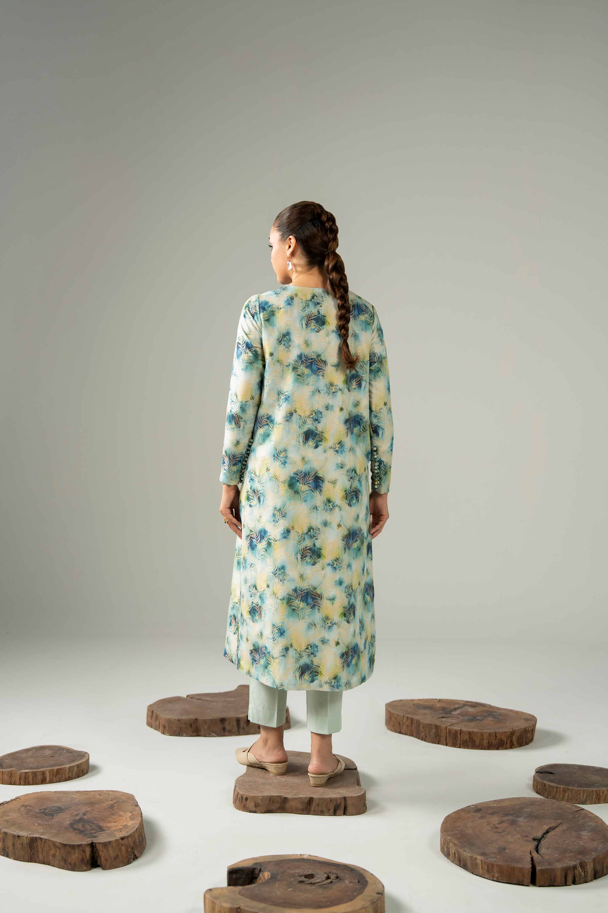 1 Piece - Digital Printed Loose Fabric - 42504069 for Women - Freedom To Buy Collection | Nishat | Shop Online