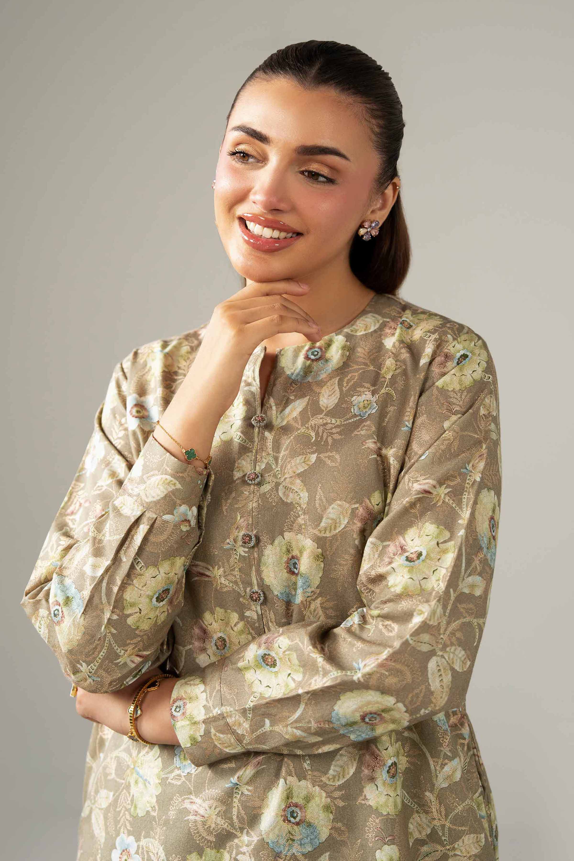 1 Piece - Digital Printed Loose Fabric - 42504071 for Women - Freedom To Buy Collection | Nishat | Shop Online