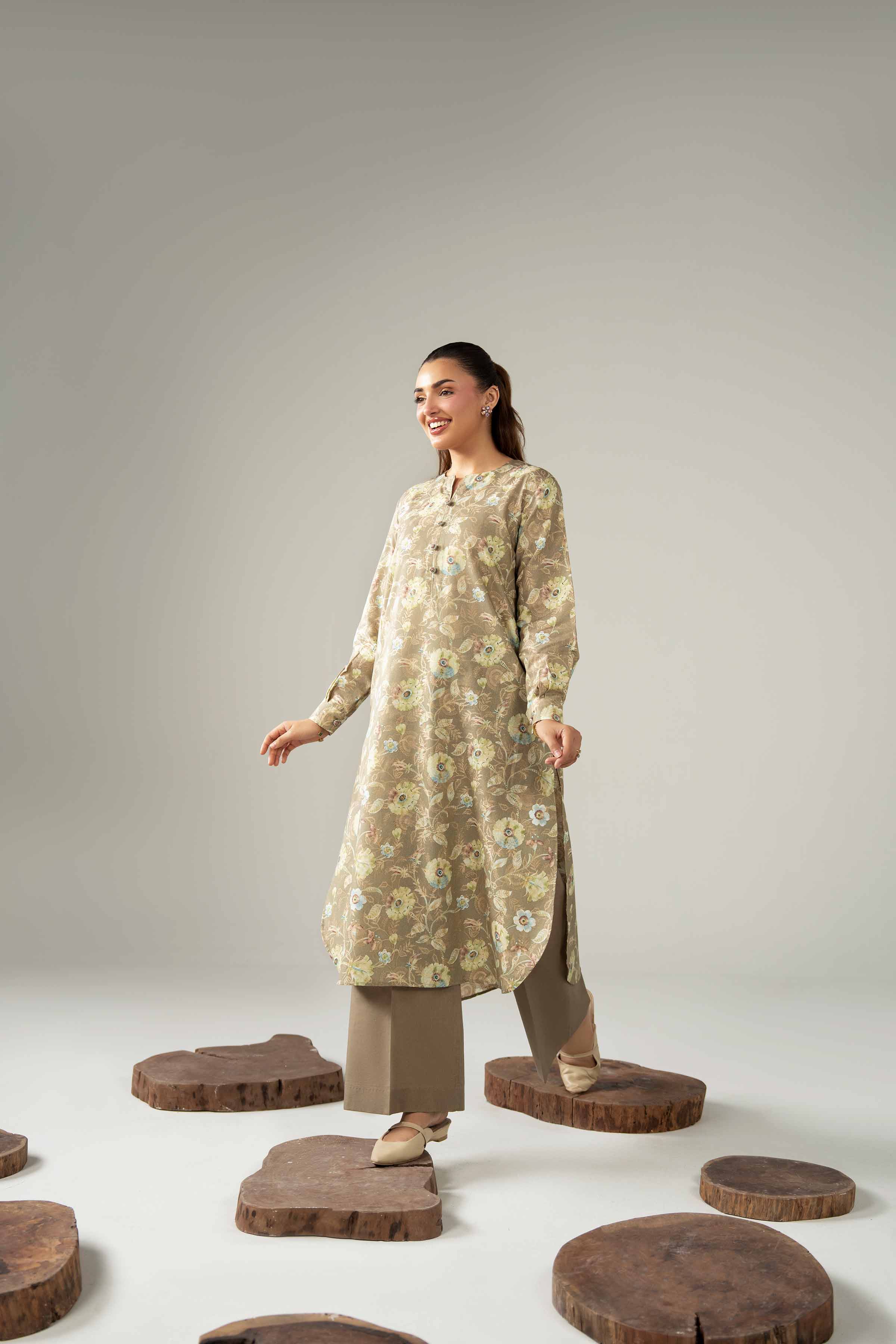 1 Piece - Digital Printed Loose Fabric - 42504071 for Women - Freedom To Buy Collection | Nishat | Shop Online