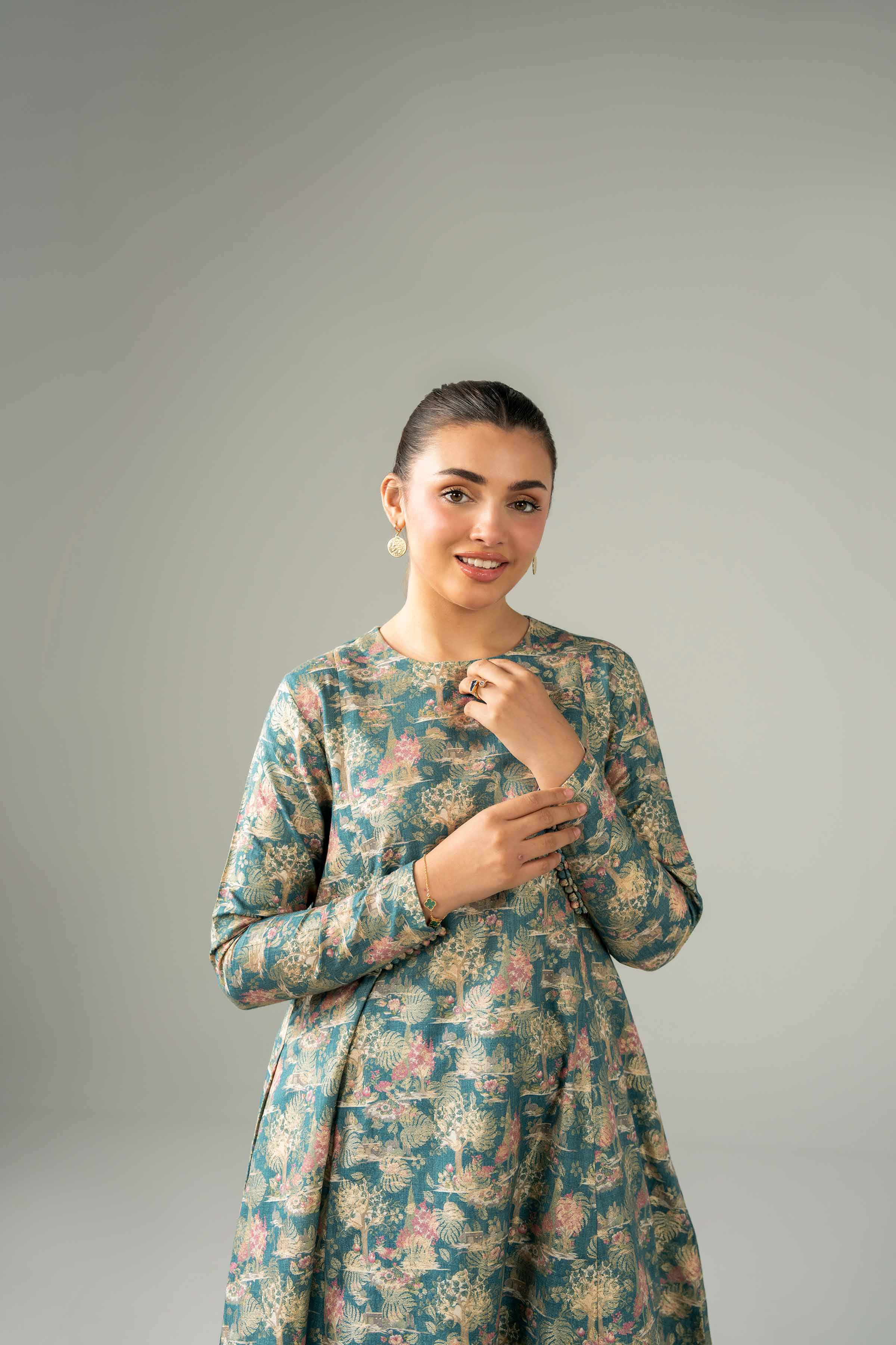 1 Piece - Digital Printed Loose Fabric - 42504072 for Women - Freedom To Buy Collection | Nishat | Shop Online