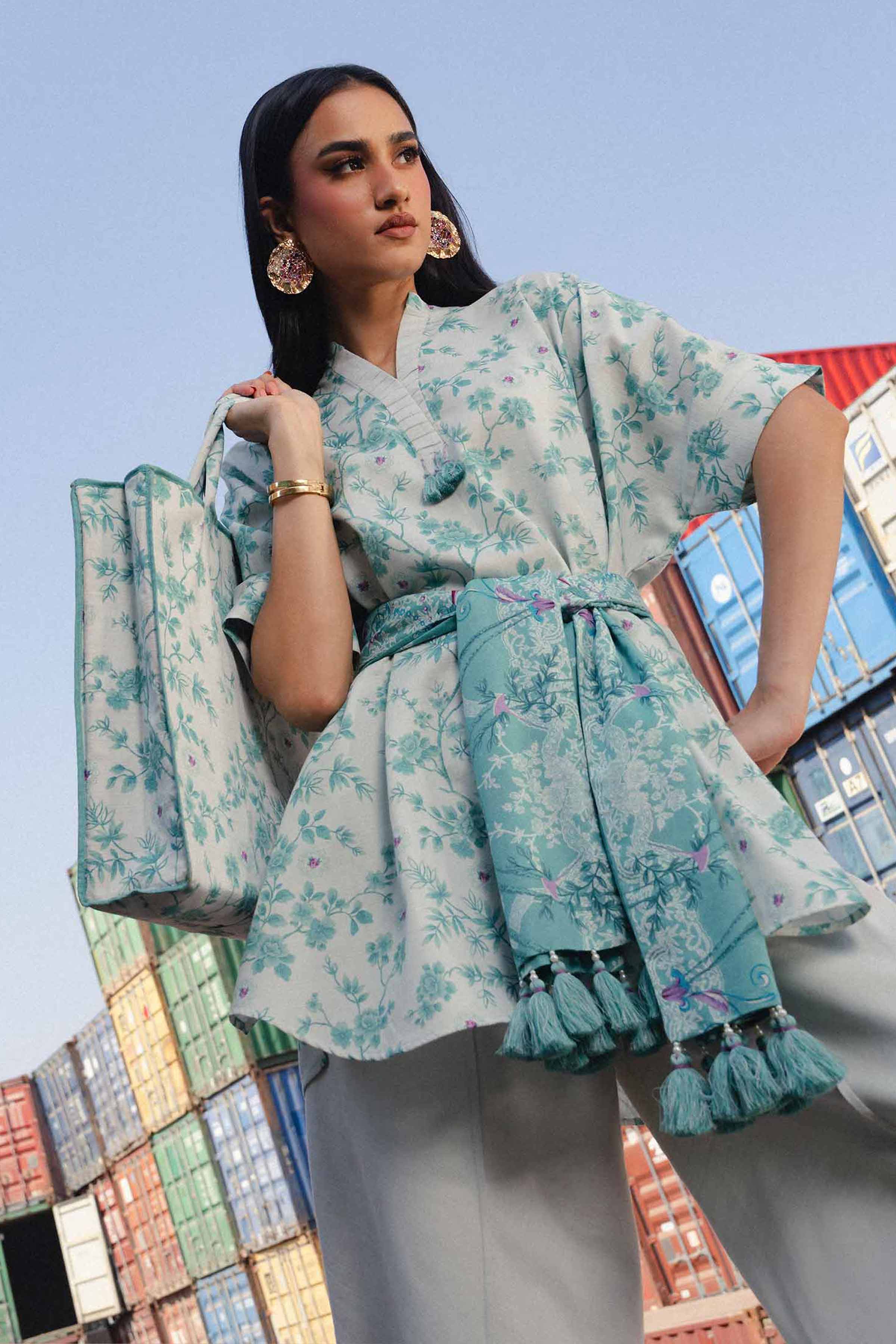 3 Piece - Printed Loose Fabric - 42504089 for Women - Freedom To Buy Collection | Nishat | Shop Online