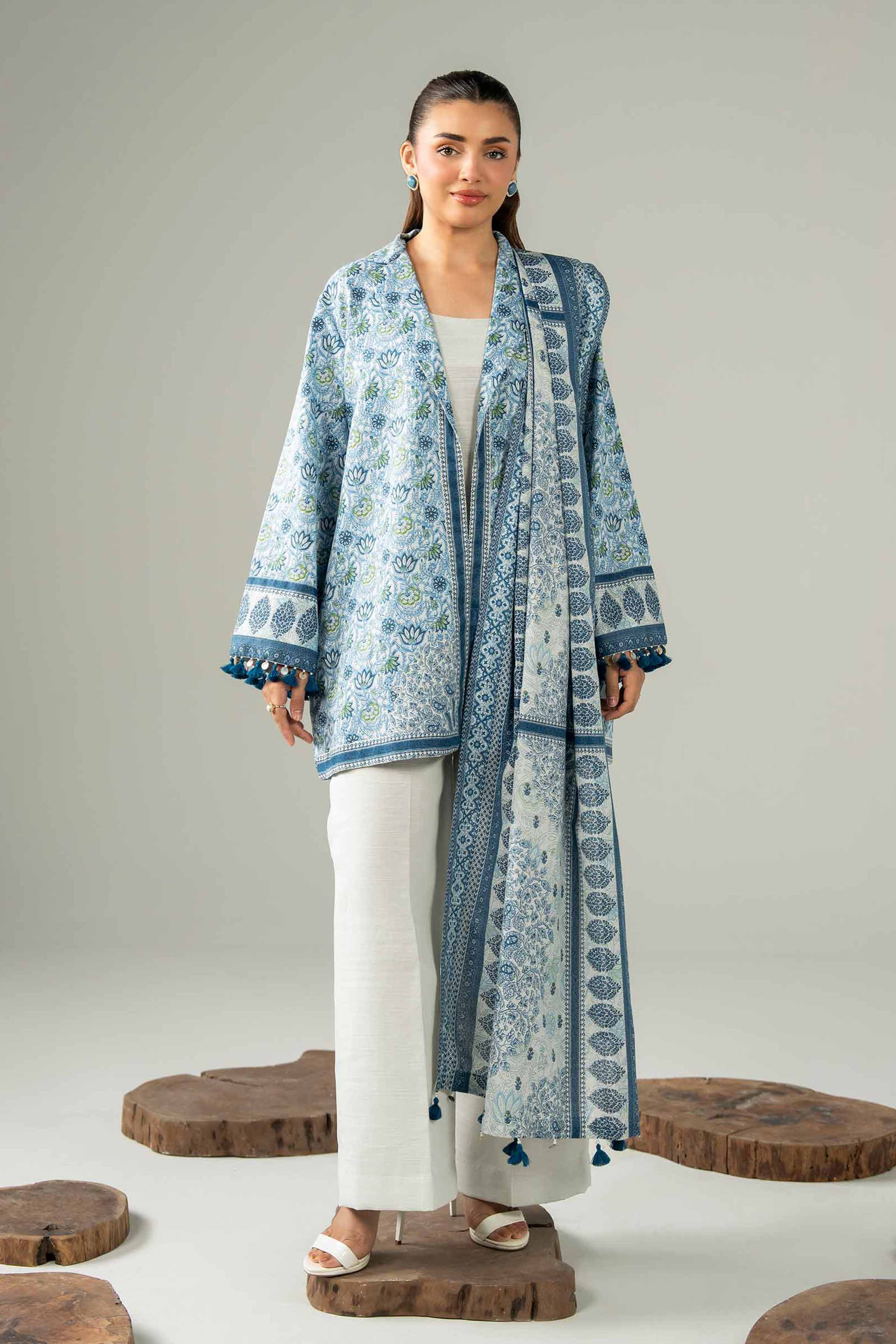 3 Piece - Printed Loose Fabric - 42504093 for Women - Freedom To Buy Collection | Nishat | Shop Online