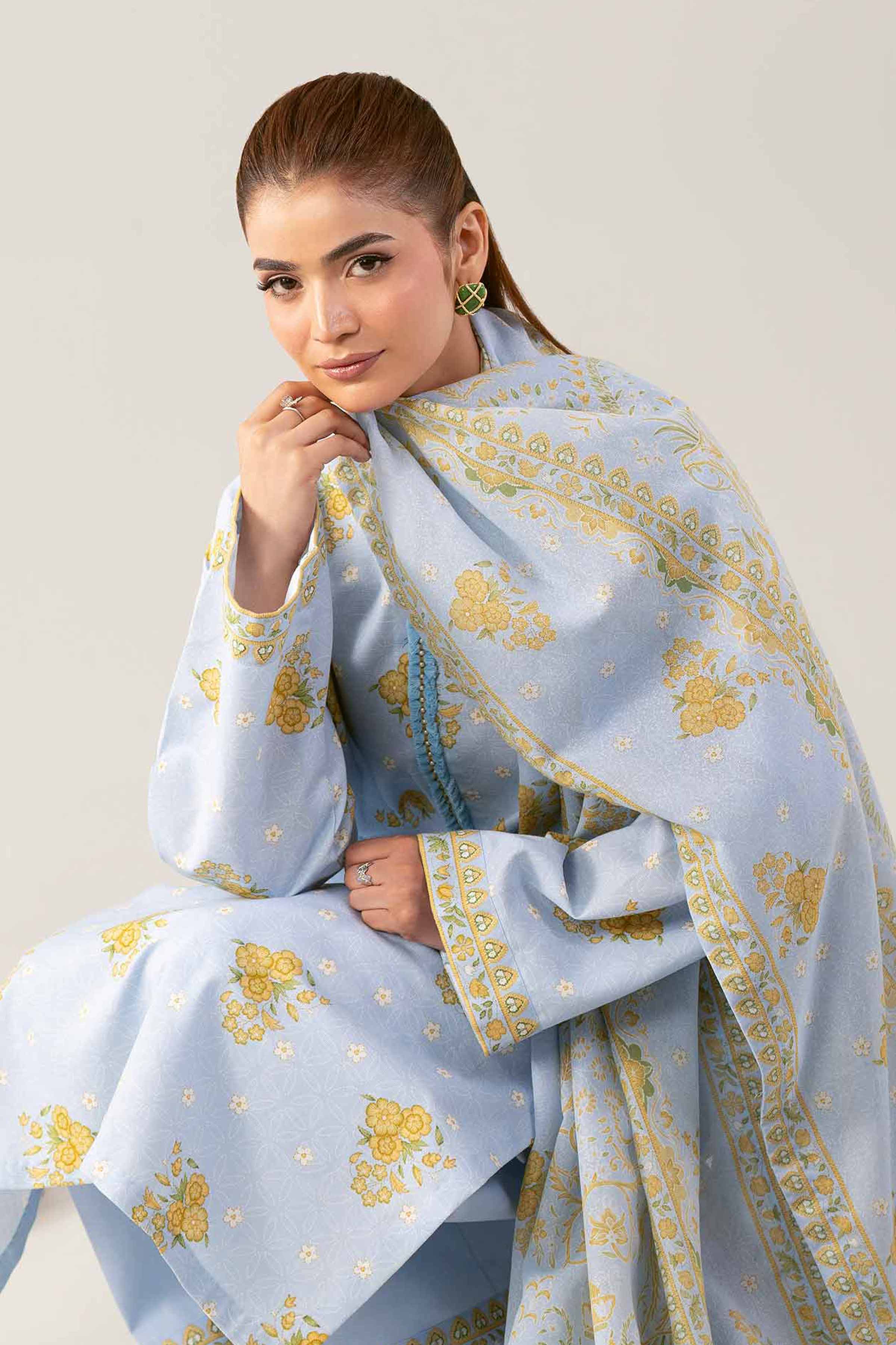 3 Piece - Printed Loose Fabric - 42504105