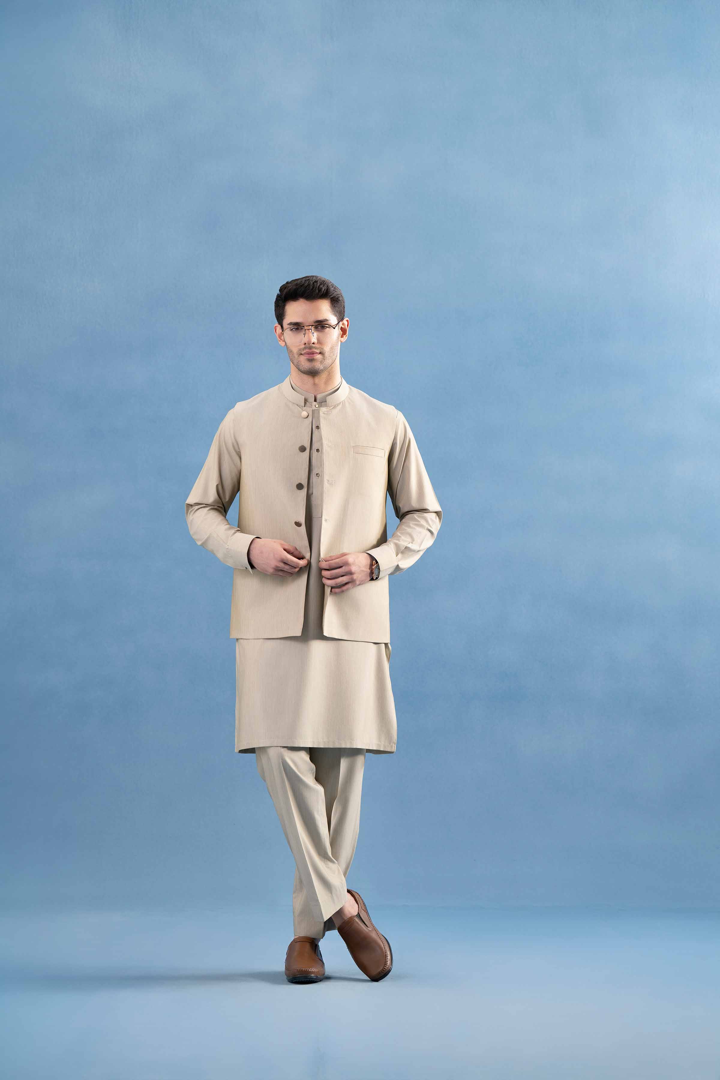 2 Piece - Naqsh Suit - 42508033 for Men - Menswear Collection | Nishat | Shop Online