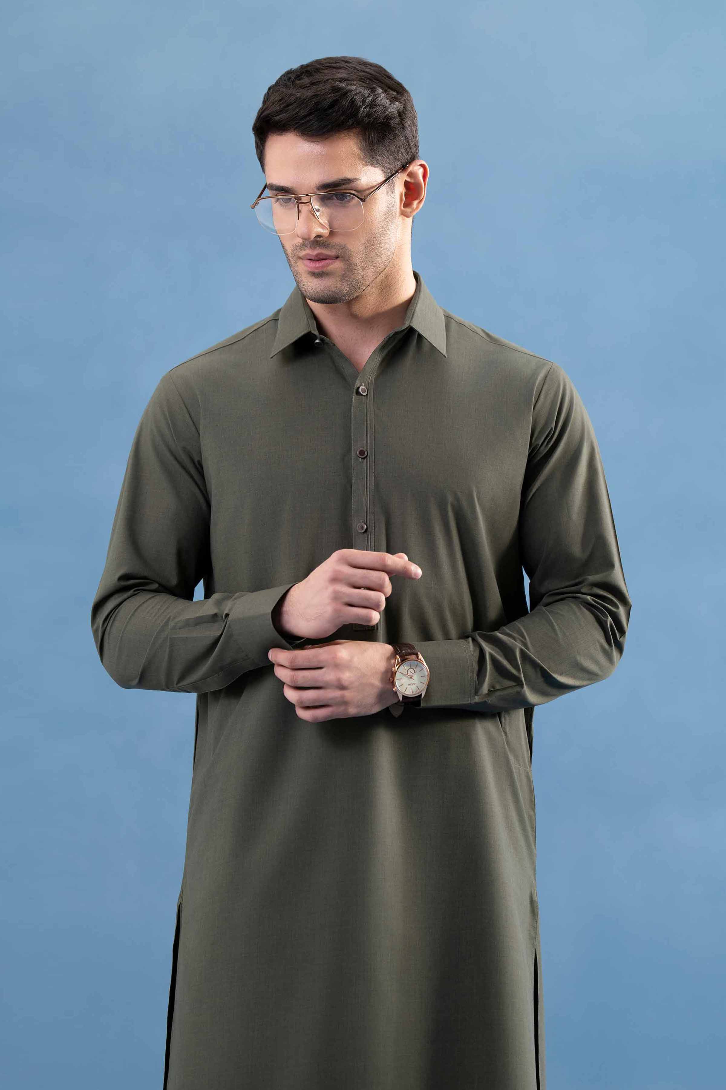 2 Piece - Naqsh Suit - 42508034 for Men - Menswear Collection | Nishat | Shop Online