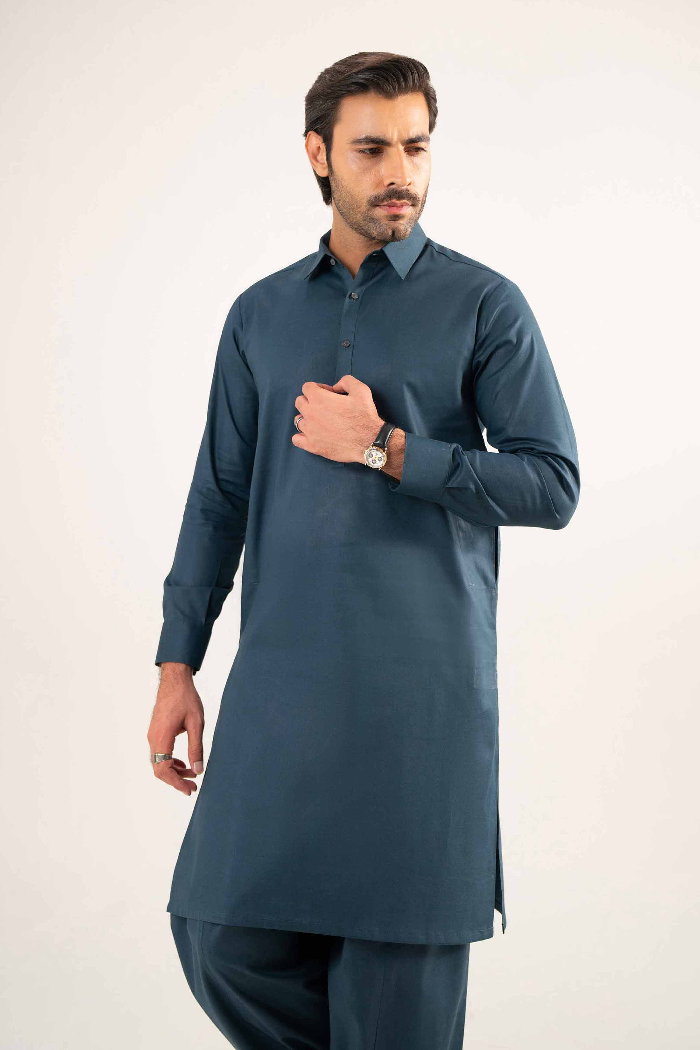 2 Piece - Naqsh Suit - 42508197 With Box
