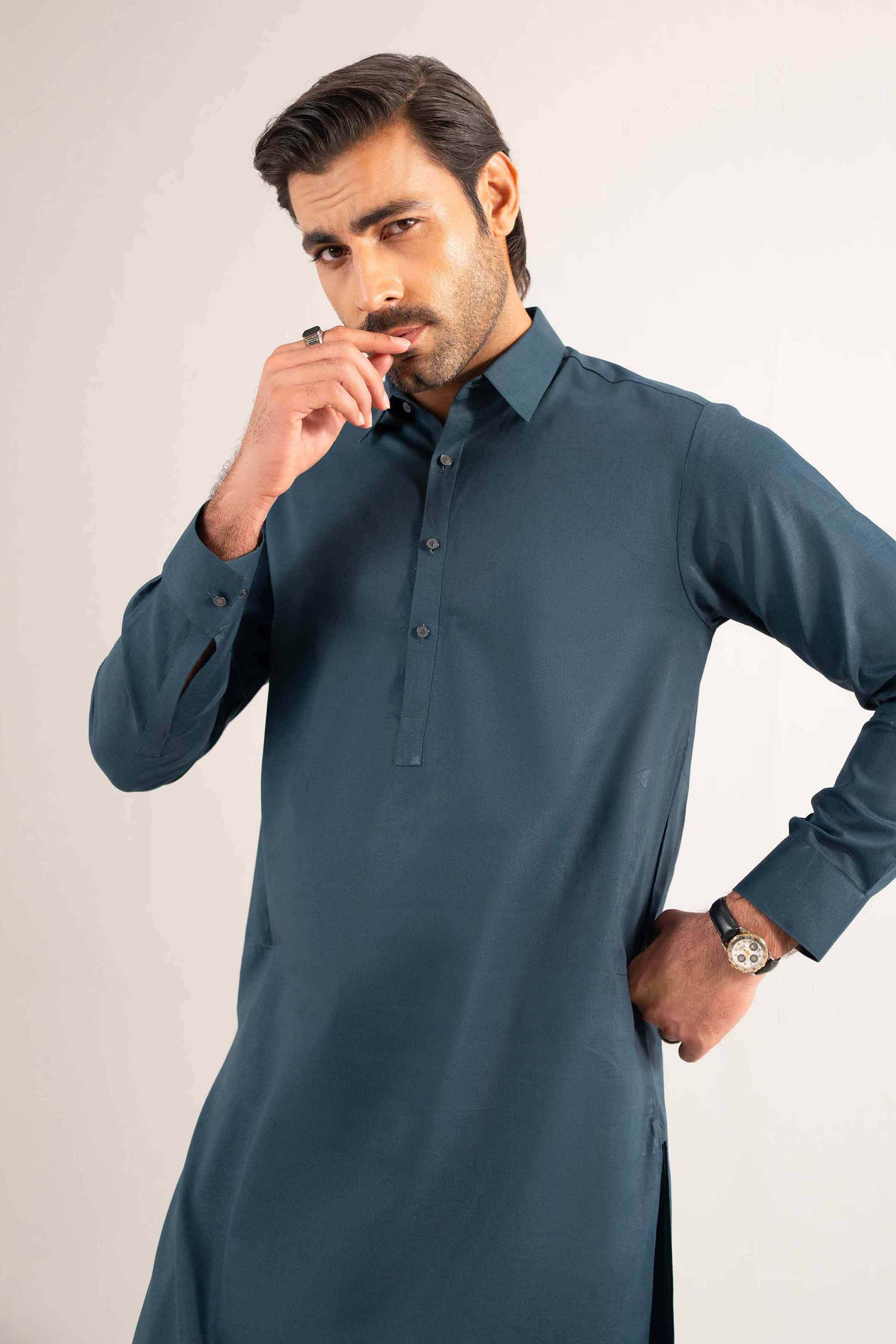 2 Piece - Naqsh Suit - 42508201 for Men - Menswear Collection | Nishat | Shop Online