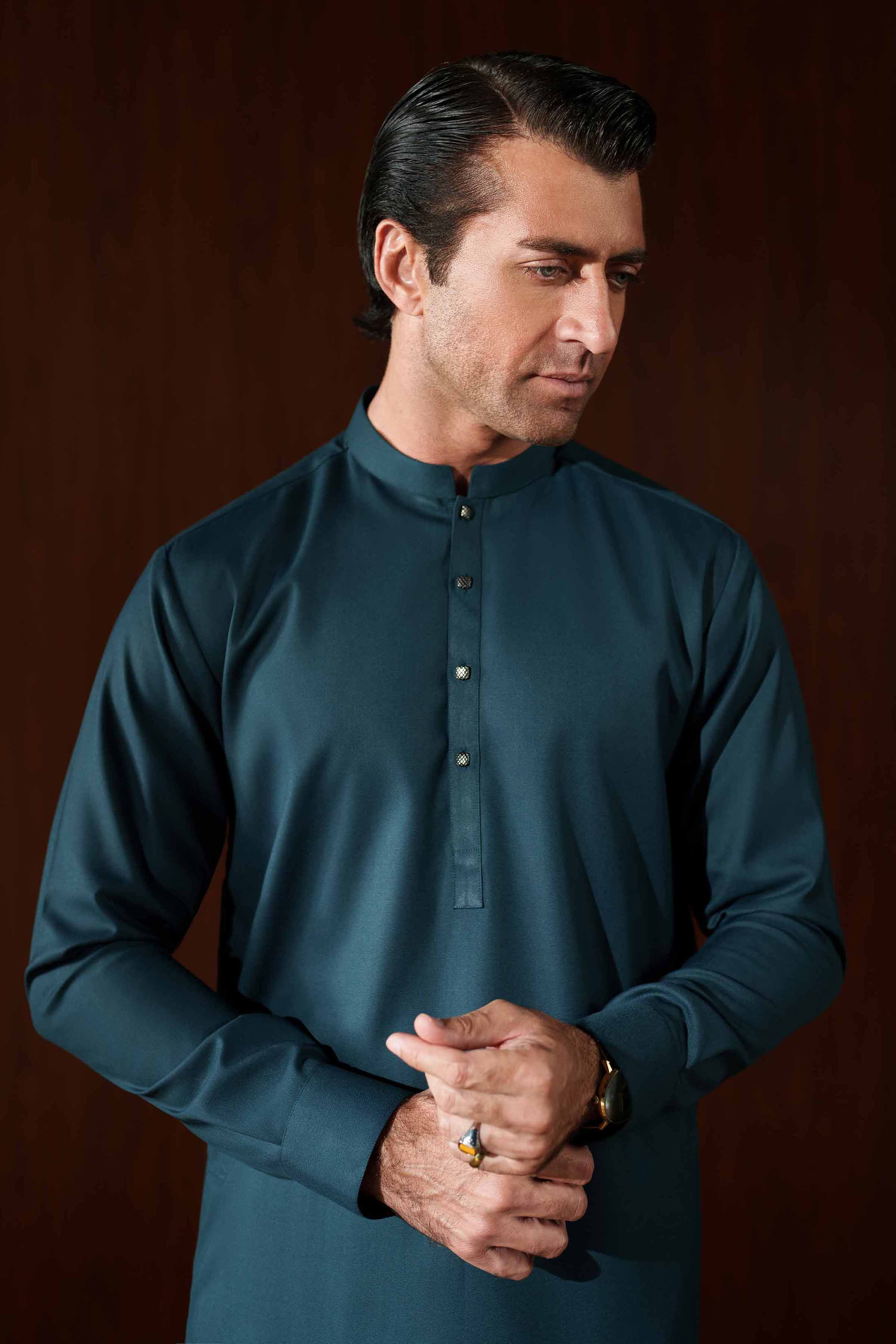 2 Piece - Naqsh Suit - 42508223 for Men - Menswear Collection | Nishat | Shop Online