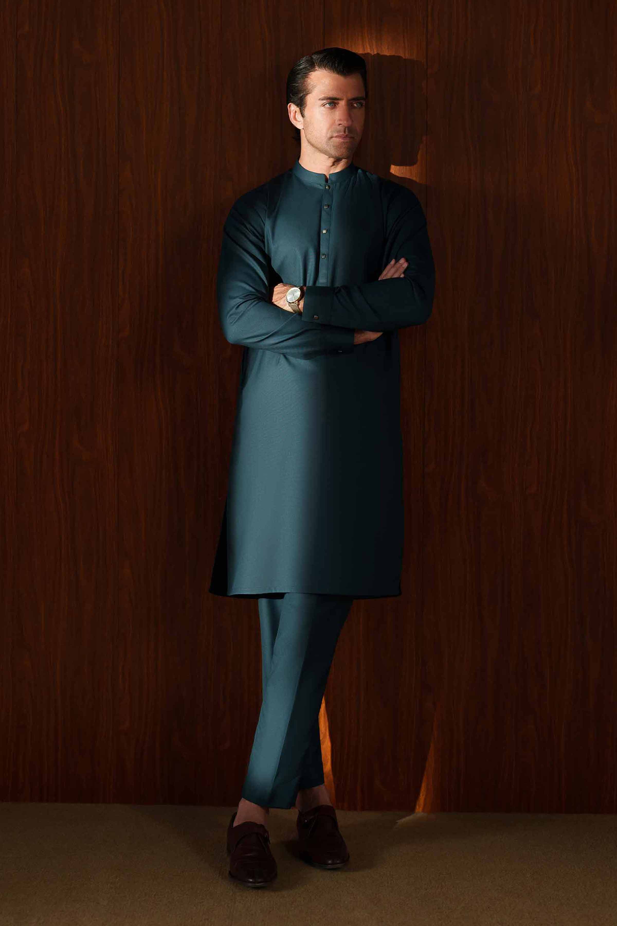 2 Piece - Naqsh Suit - 42508223 for Men - Menswear Collection | Nishat | Shop Online