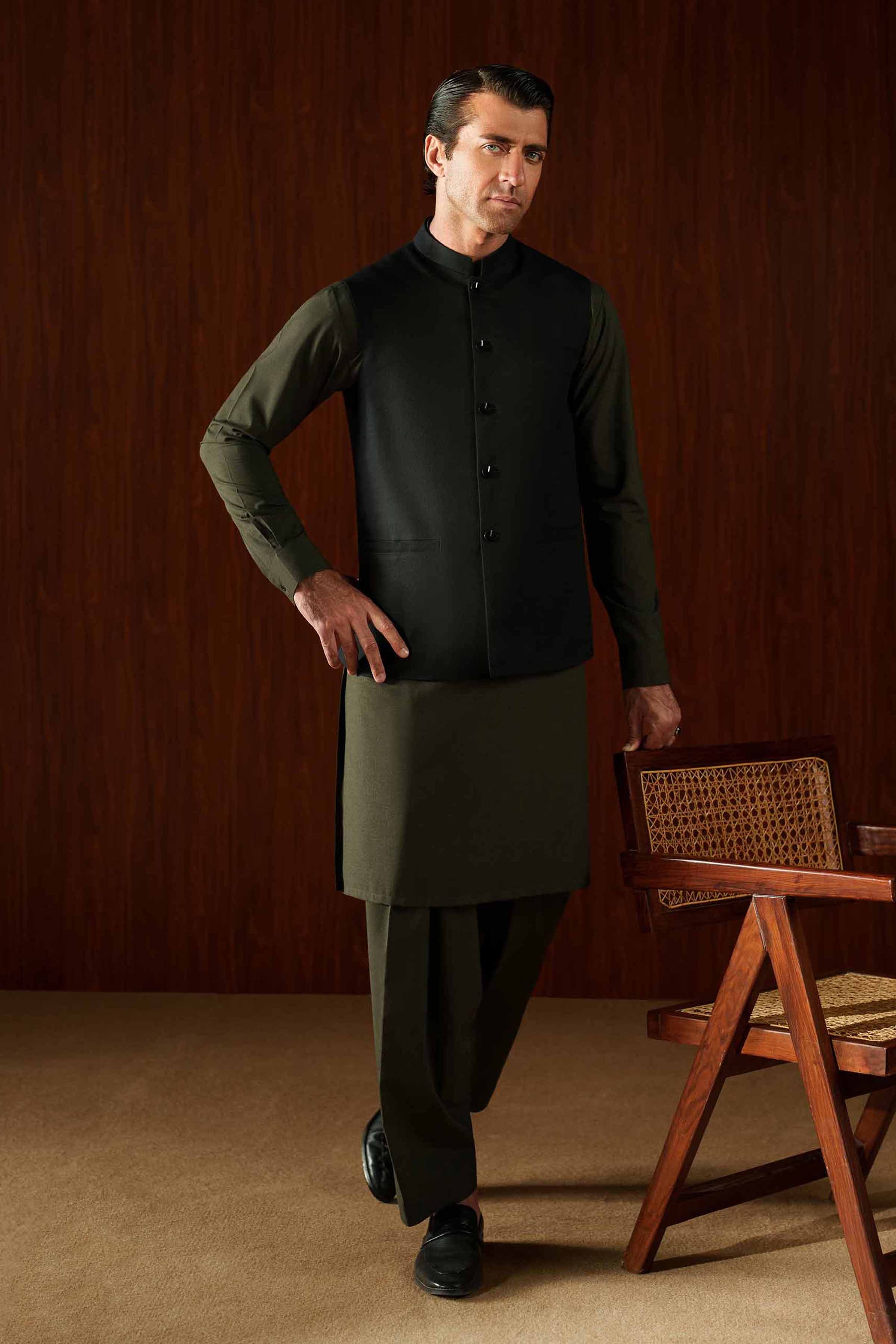2 Piece - Naqsh Suit - 42508232 for Men - Menswear Collection | Nishat | Shop Online