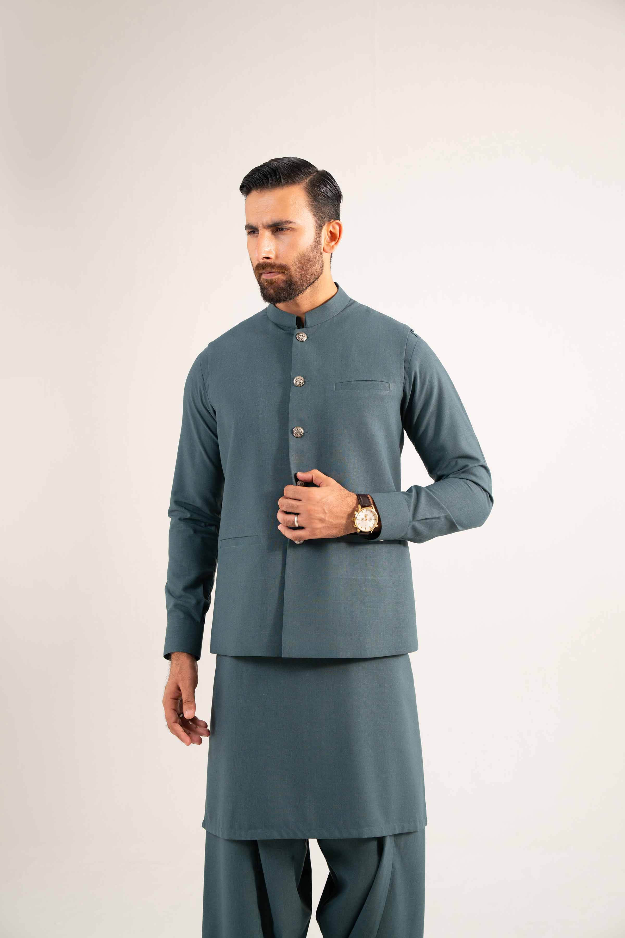 2 Piece - Naqsh Suit - 42508240 for Men - Menswear Collection | Nishat | Shop Online