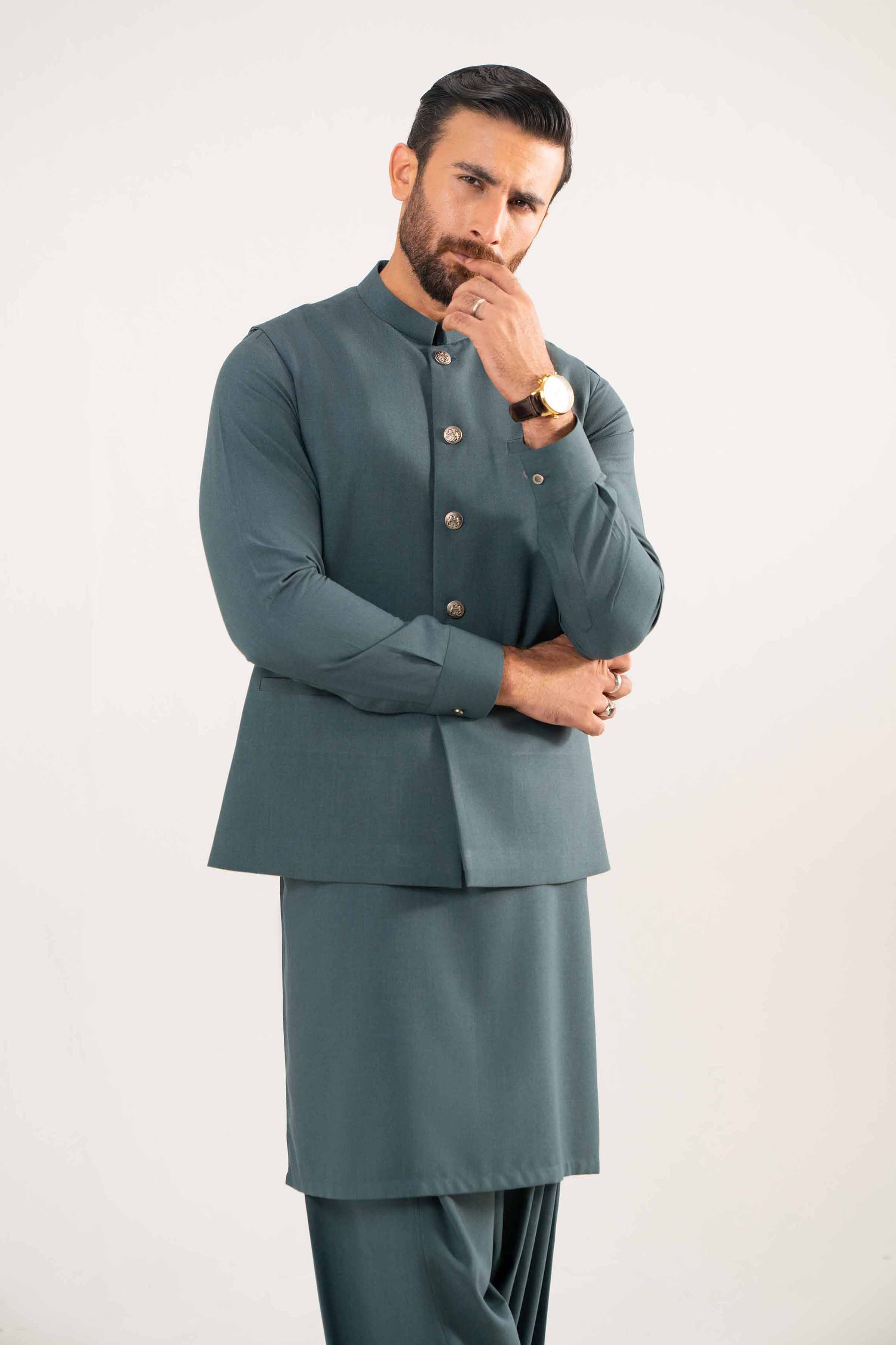 2 Piece - Naqsh Suit - 42508240 for Men - Menswear Collection | Nishat | Shop Online