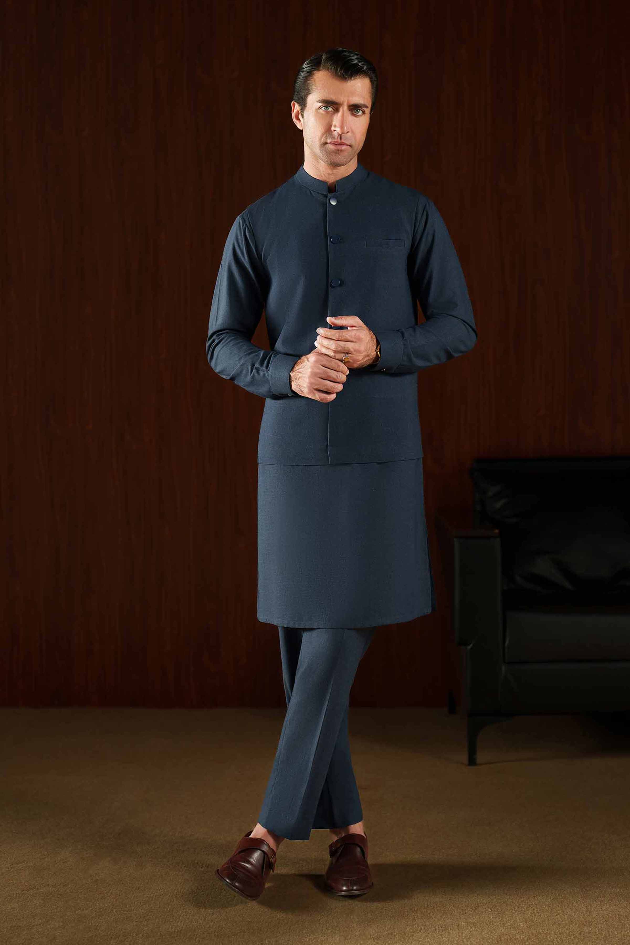 2 Piece - Naqsh Suit - 42508241 for Men - Menswear Collection | Nishat | Shop Online
