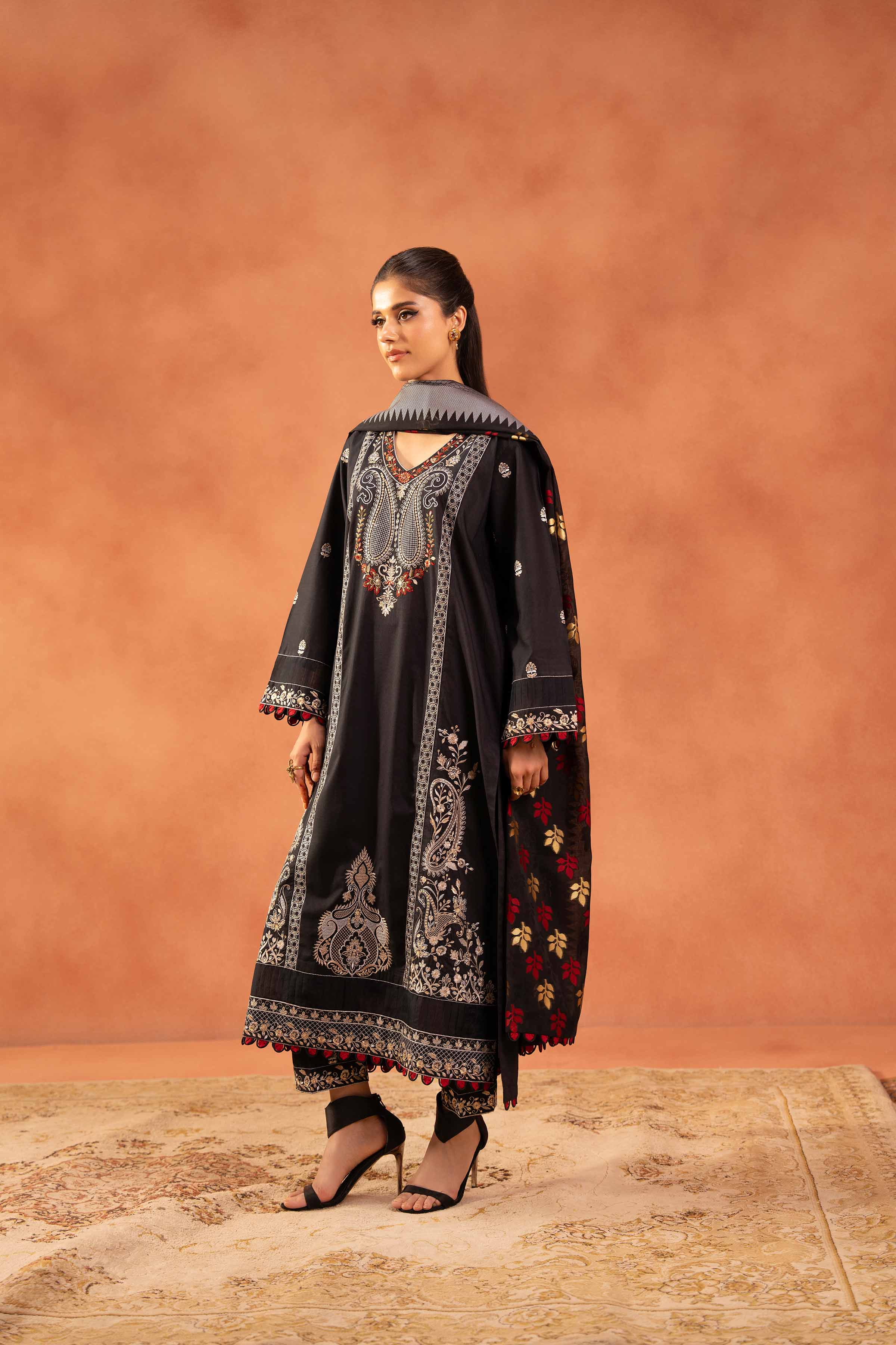 3 Piece - Embroidered Suit - 42519106 for Women - Unstitched Collection | Nishat | Shop Online