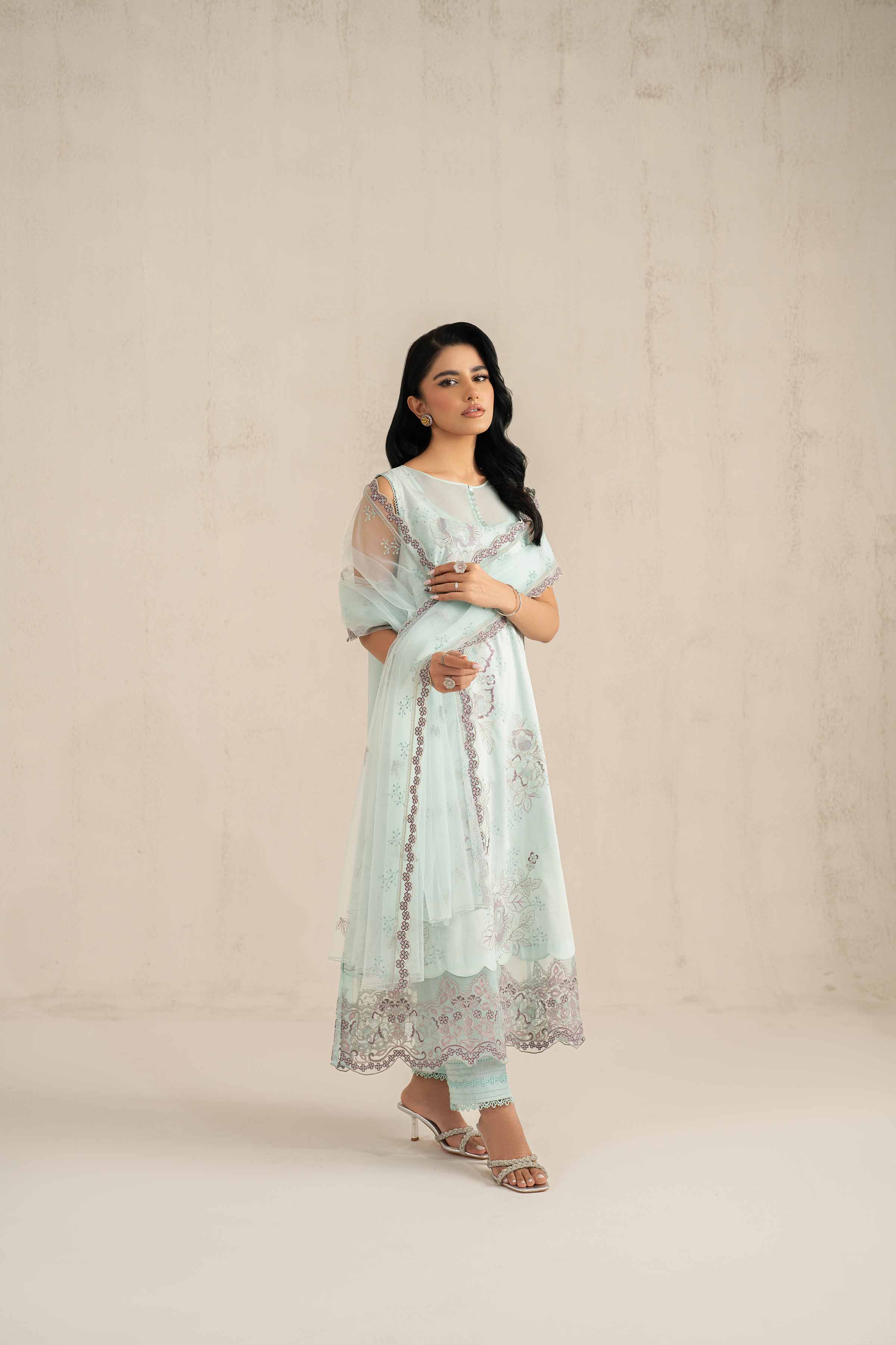 3 Piece - Embroidered Suit - 42519114 for Women - Unstitched Collection | Nishat | Shop Online