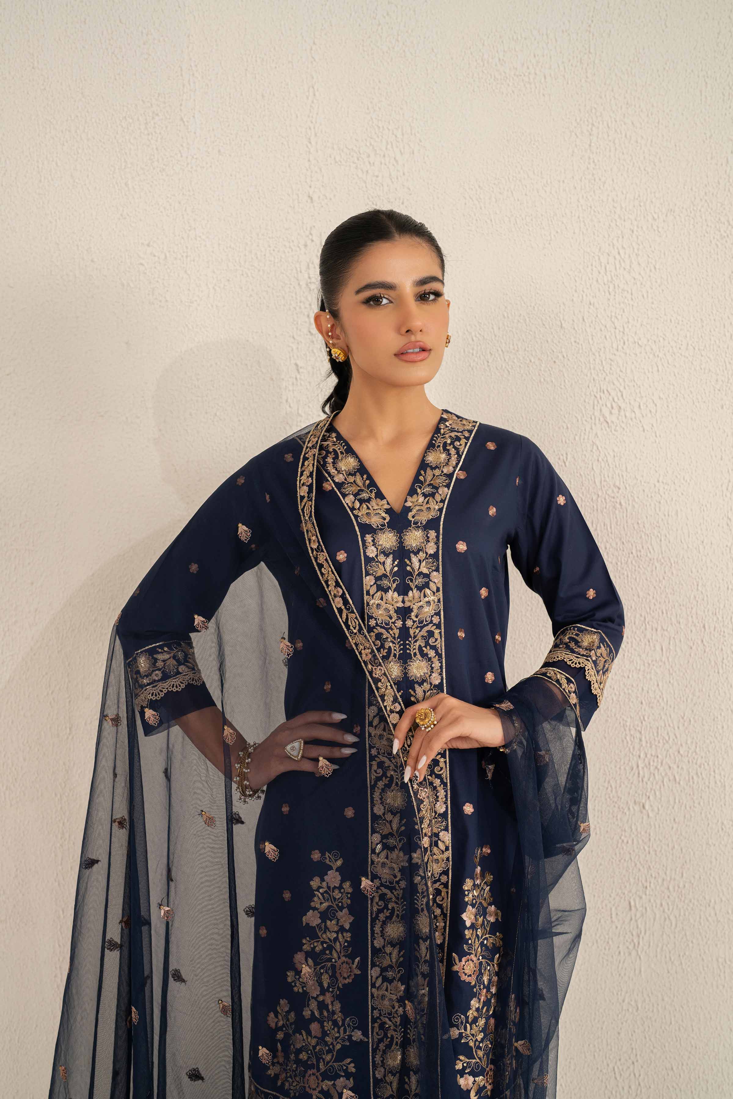 3 Piece - Embroidered Suit - 42519115 for Women - Unstitched Collection | Nishat | Shop Online