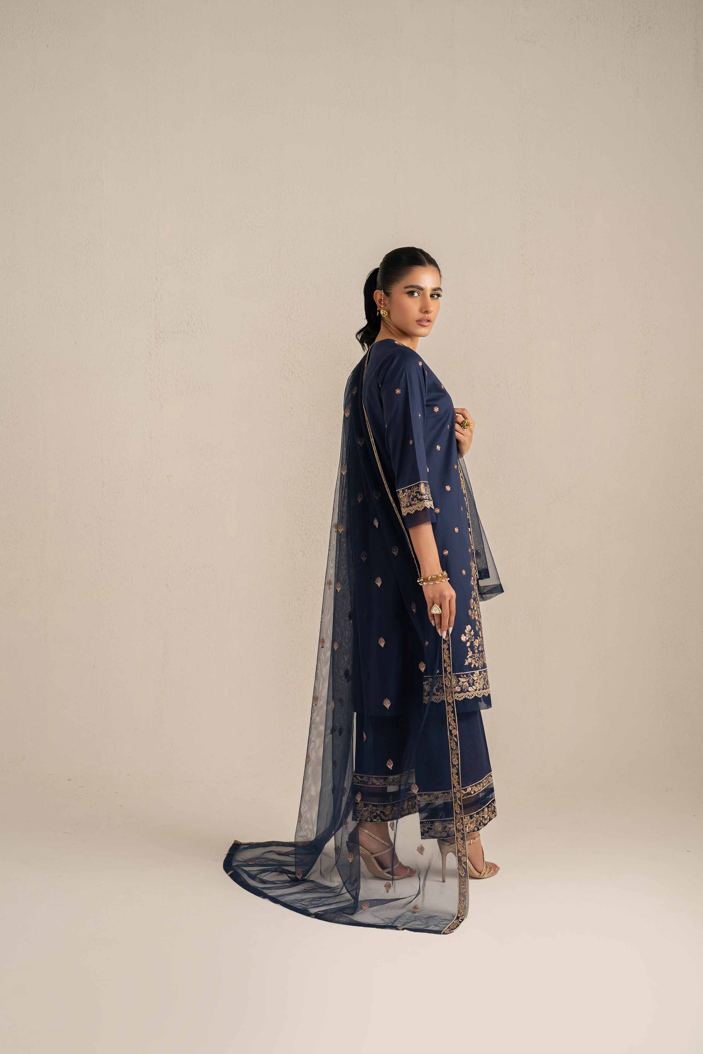 3 Piece - Embroidered Suit - 42519115 for Women - Unstitched Collection | Nishat | Shop Online