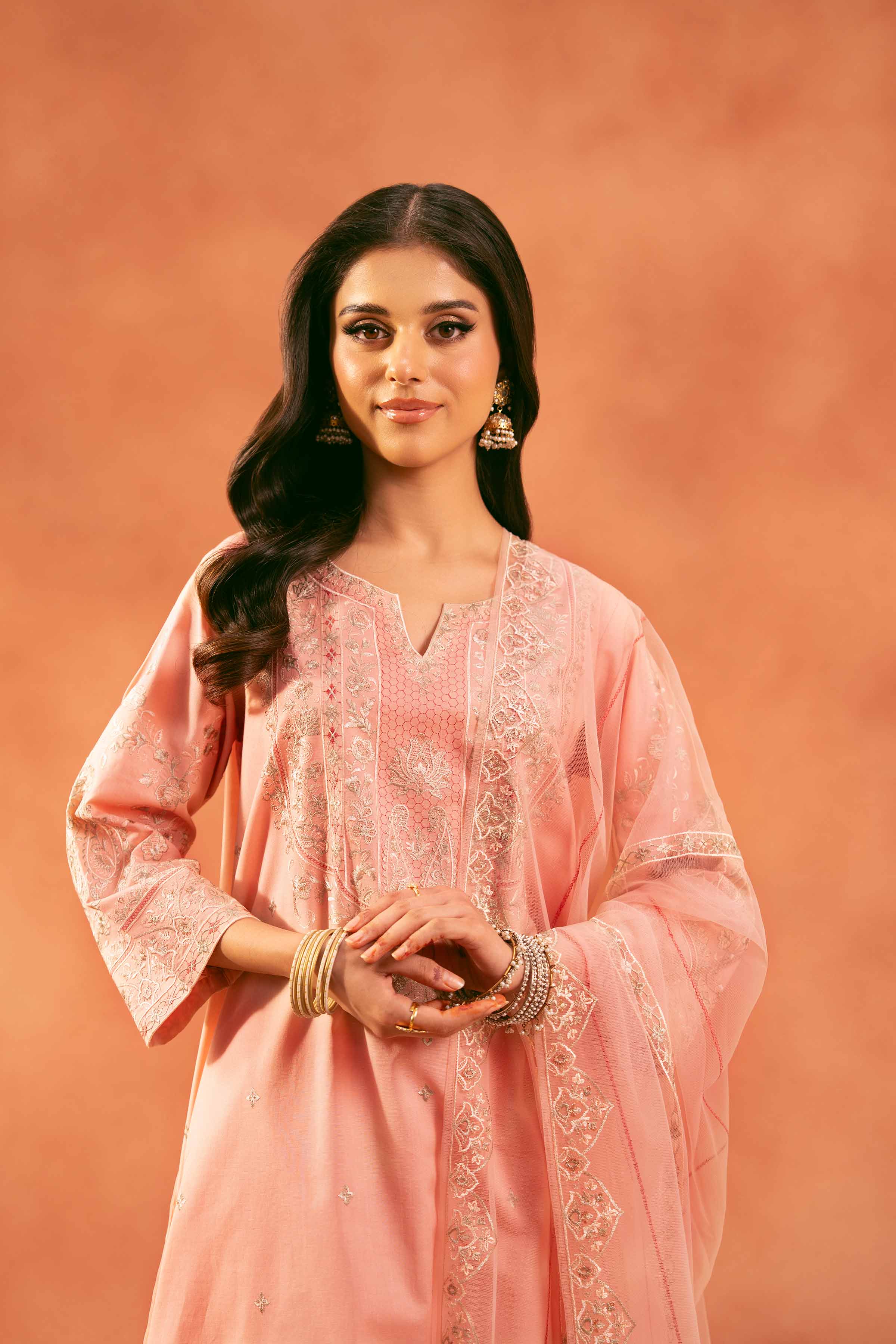 3 Piece - Embroidered Suit - 42519118 for Women - Unstitched Collection | Nishat | Shop Online