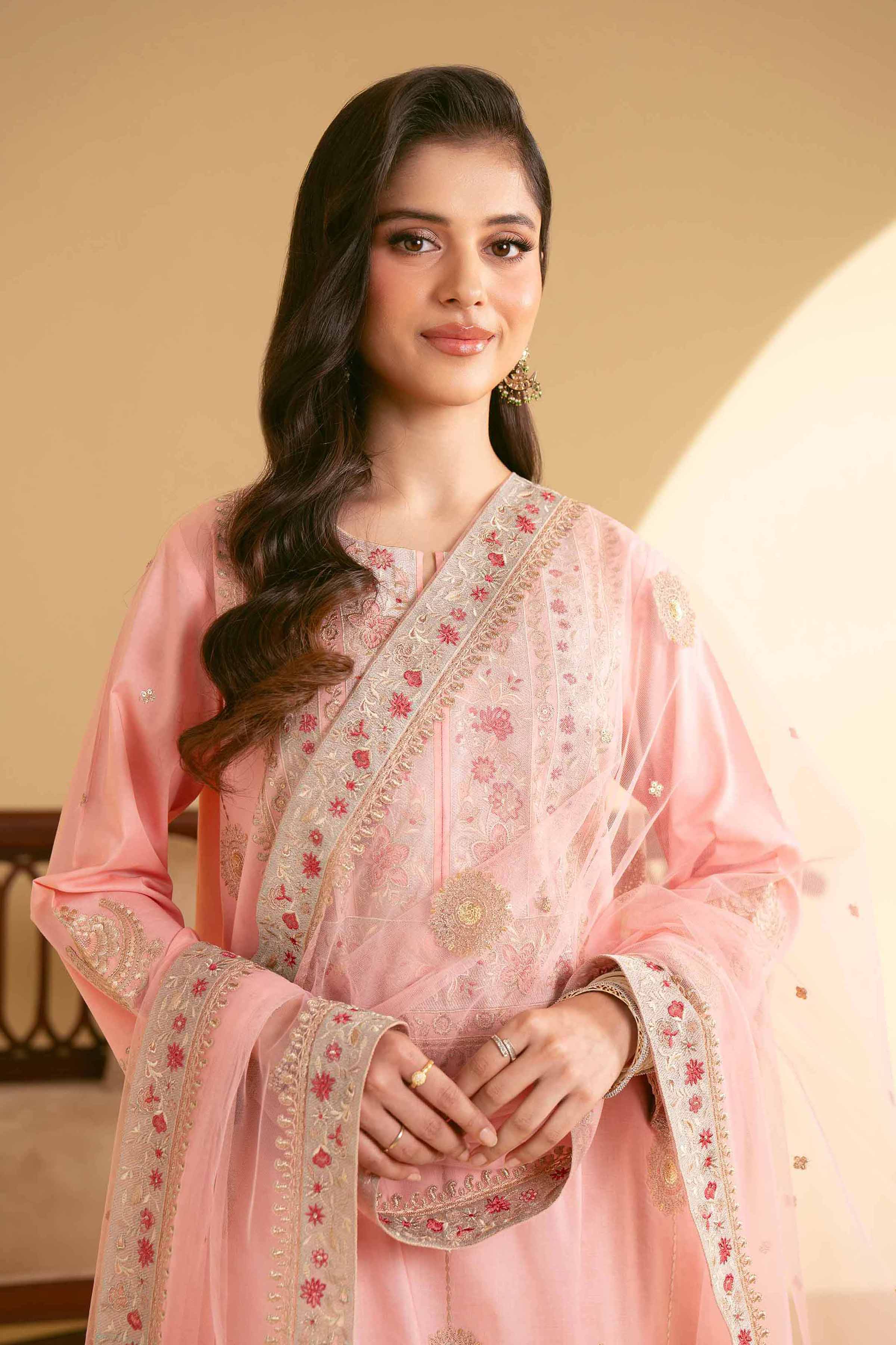 3 Piece - Embroidered Suit - 42519121 for Women - Unstitched Collection | Nishat | Shop Online