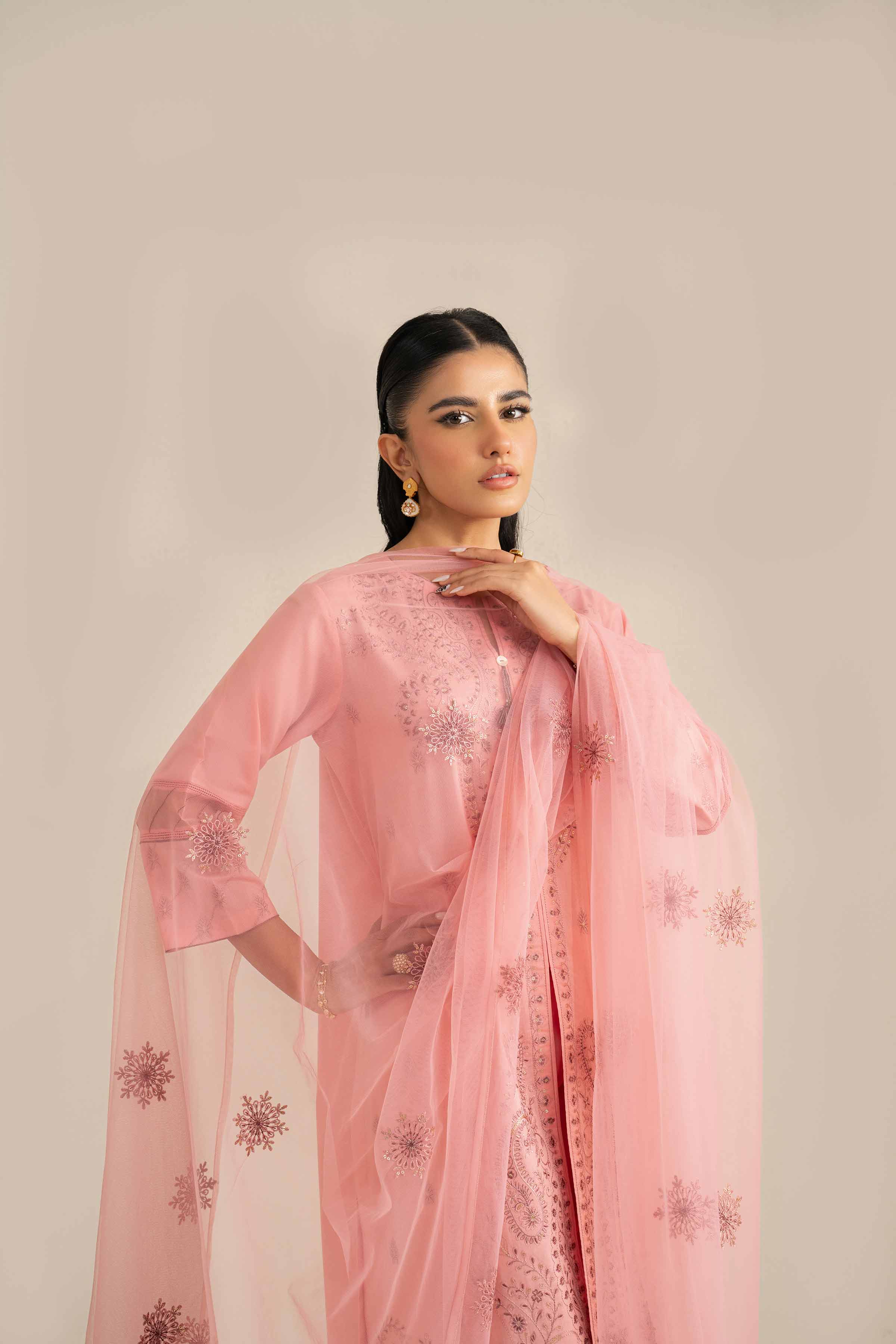 3 Piece - Embroidered Suit - 42519123 for Women - Unstitched Collection | Nishat | Shop Online