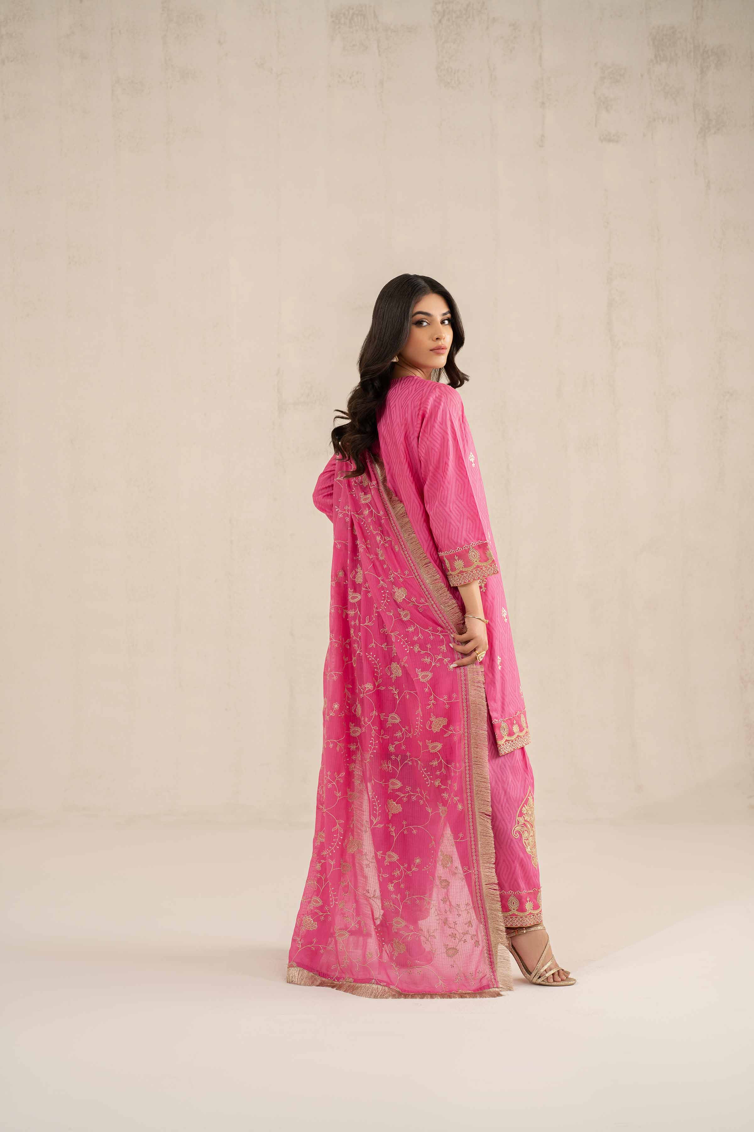 3 Piece - Embroidered Suit - 42519135 for Women - Unstitched Collection | Nishat | Shop Online