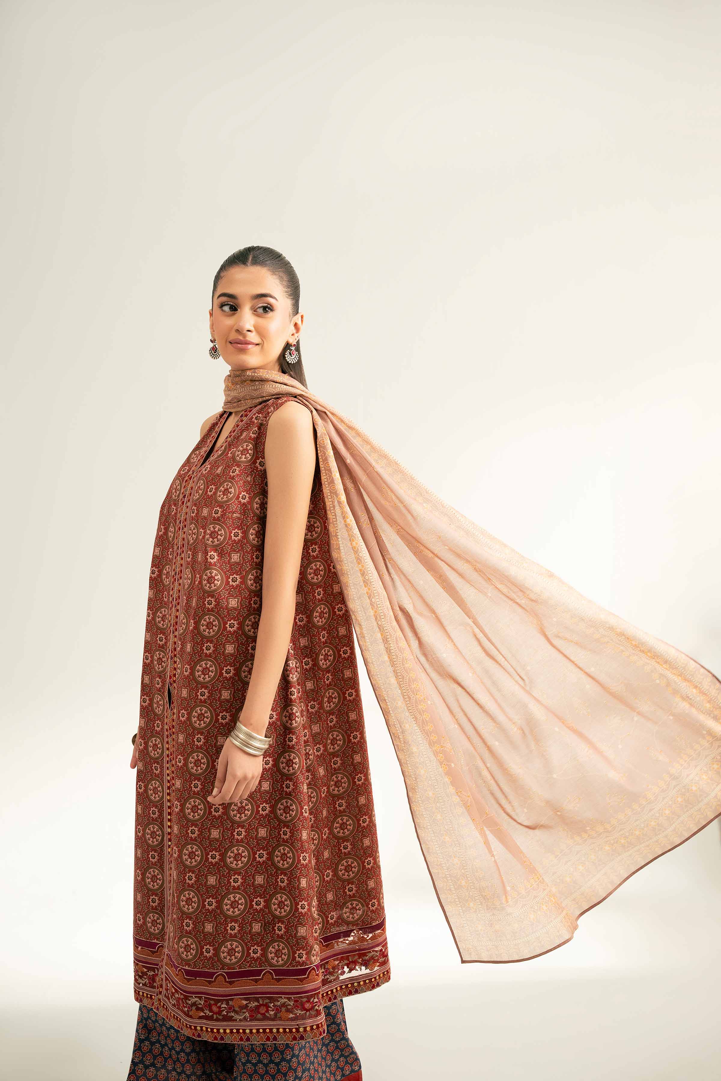 3 Piece - Embroidered Suit - 42519177 for Women - Unstitched Collection | Nishat | Shop Online