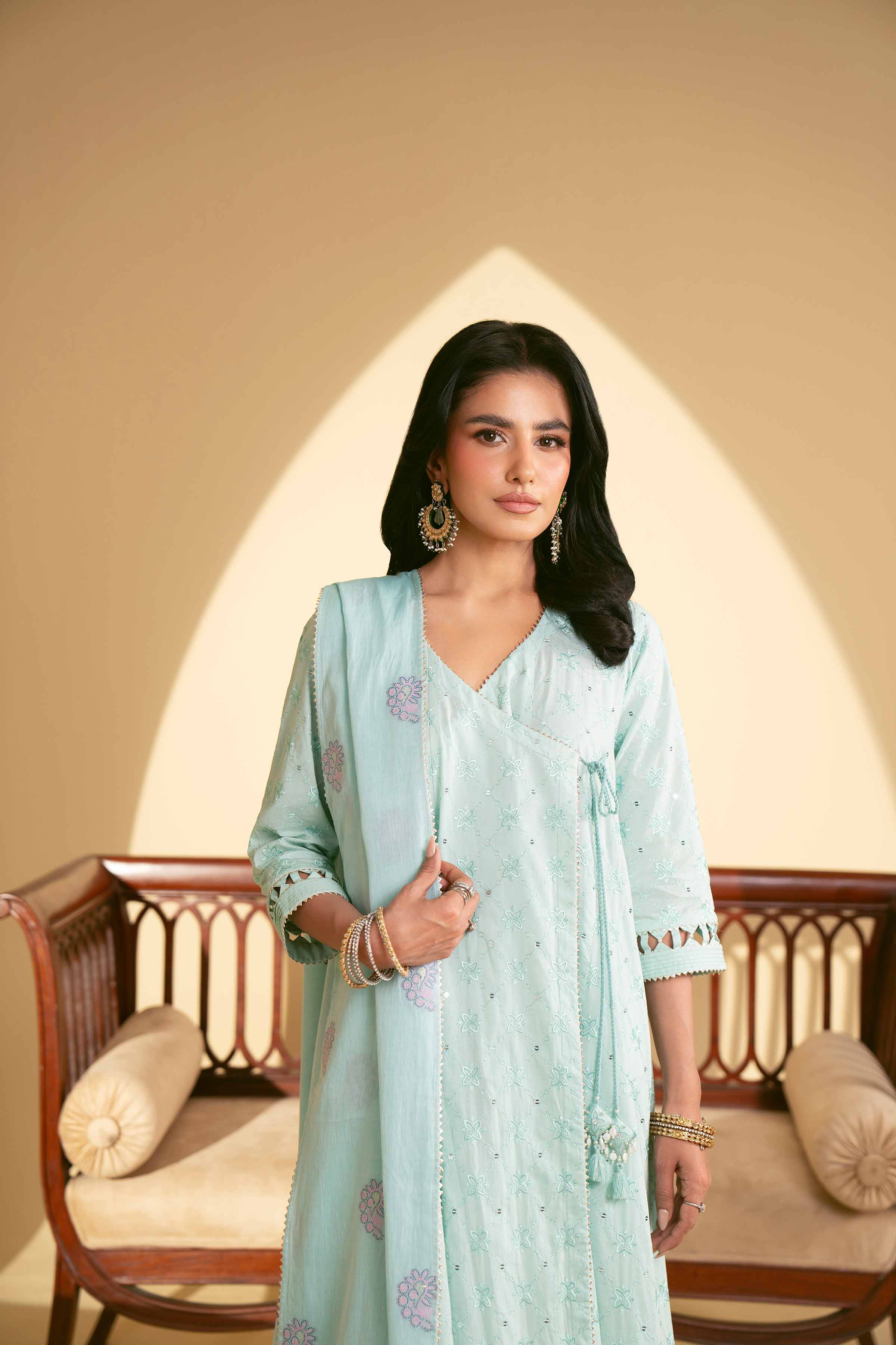 3 Piece - Embroidered Suit - 42519187 for Women - Unstitched Collection | Nishat | Shop Online