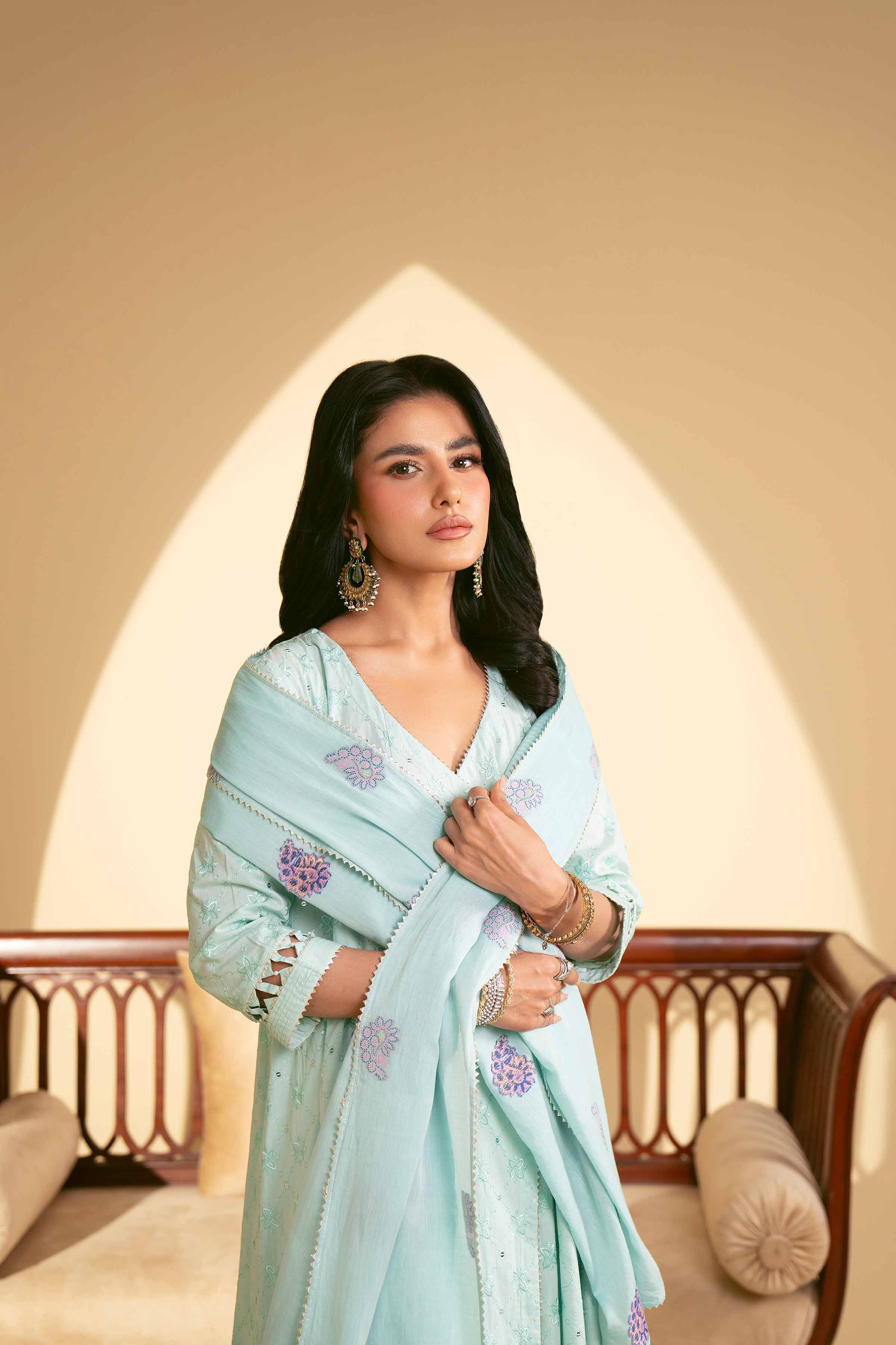 3 Piece - Embroidered Suit - 42519187 for Women - Unstitched Collection | Nishat | Shop Online