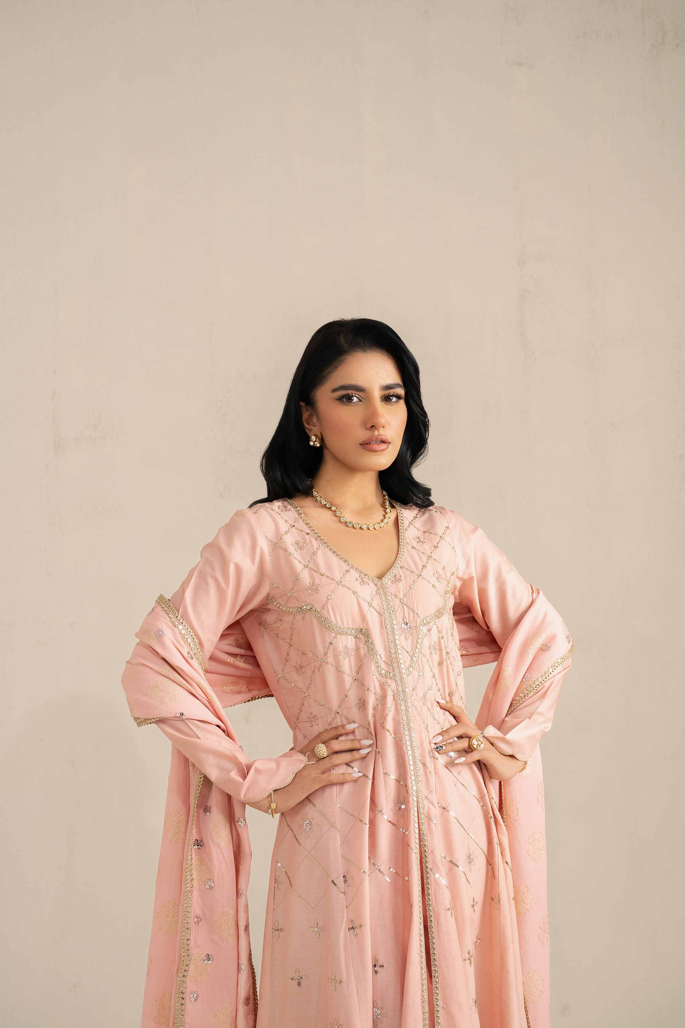 3 Piece - Embroidered Suit - 42519190 for Women - Unstitched Collection | Nishat | Shop Online