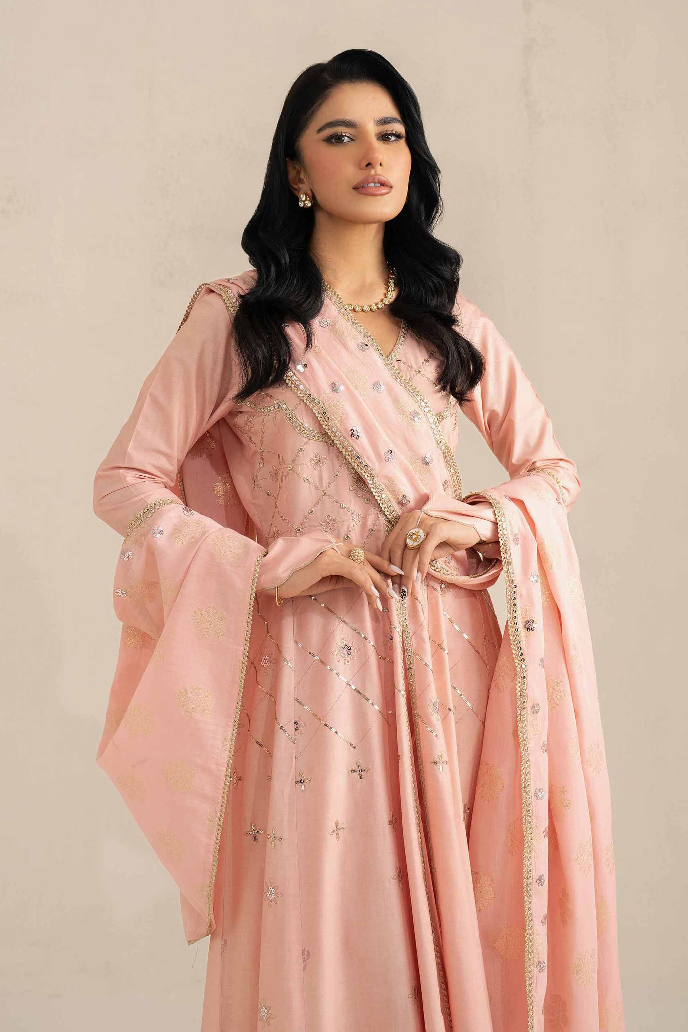 3 Piece - Embroidered Suit - 42519190 for Women - Unstitched Collection | Nishat | Shop Online