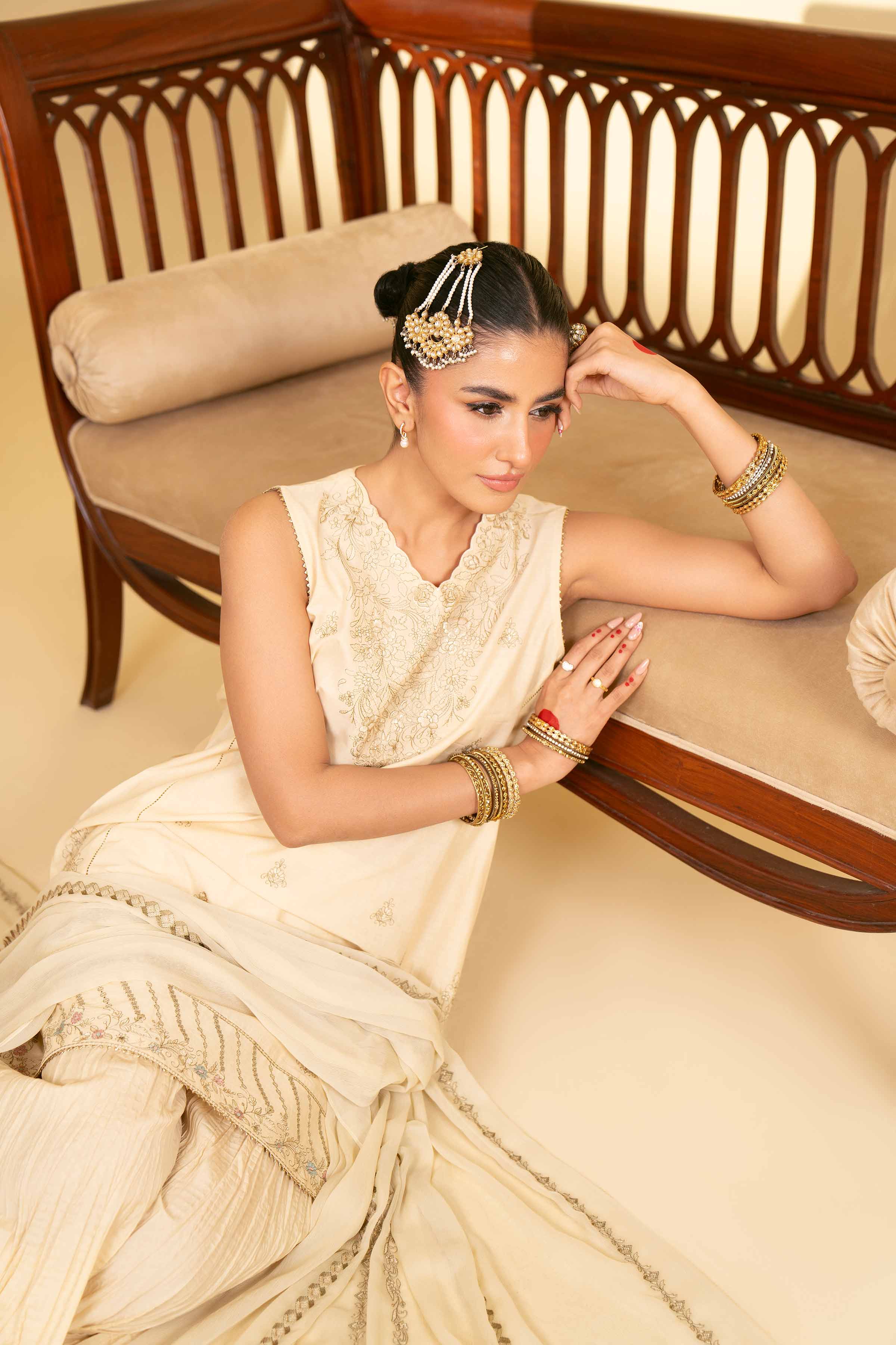 3 Piece - Embroidered Suit - 42519196 for Women - Unstitched Collection | Nishat | Shop Online