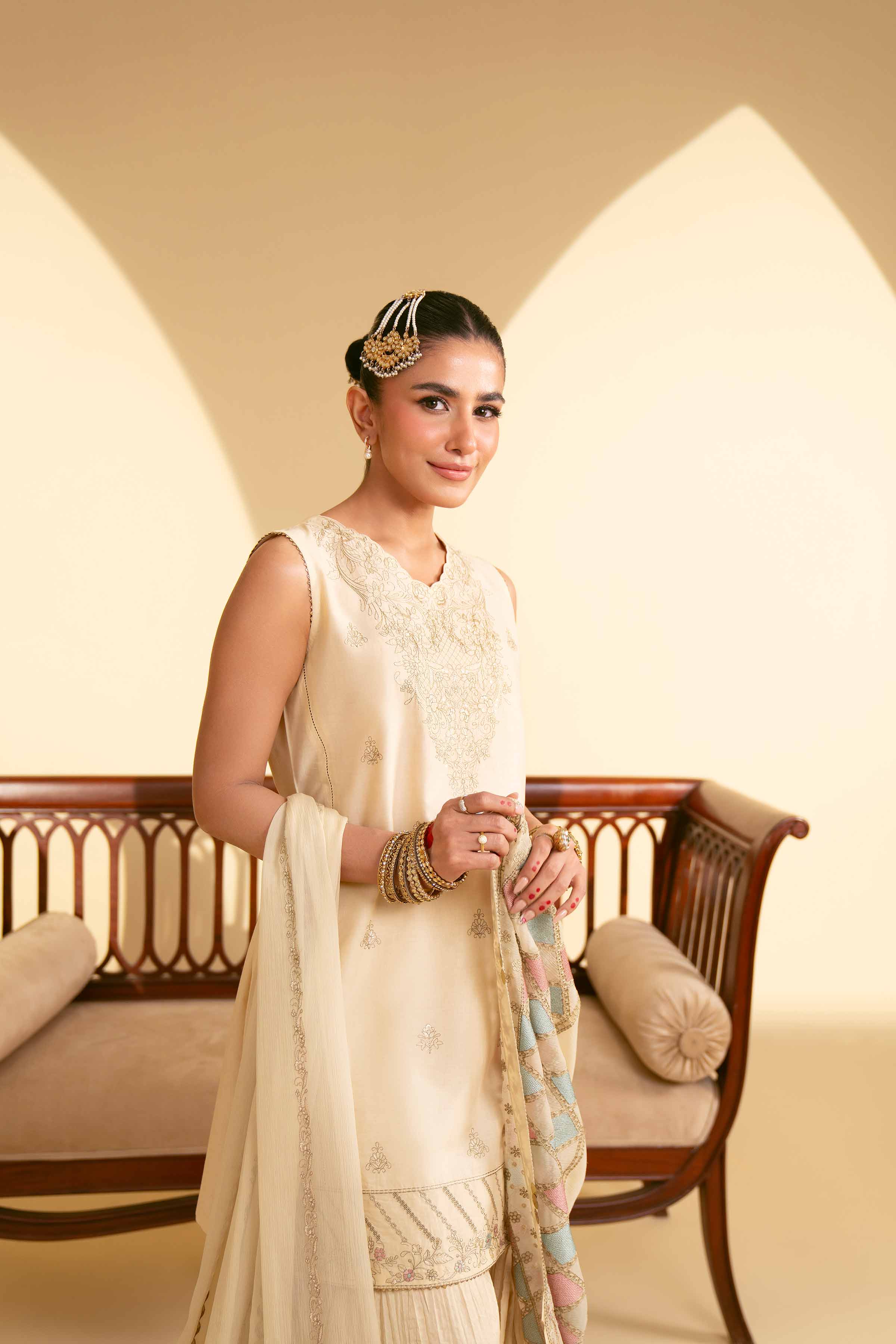 3 Piece - Embroidered Suit - 42519196 for Women - Unstitched Collection | Nishat | Shop Online