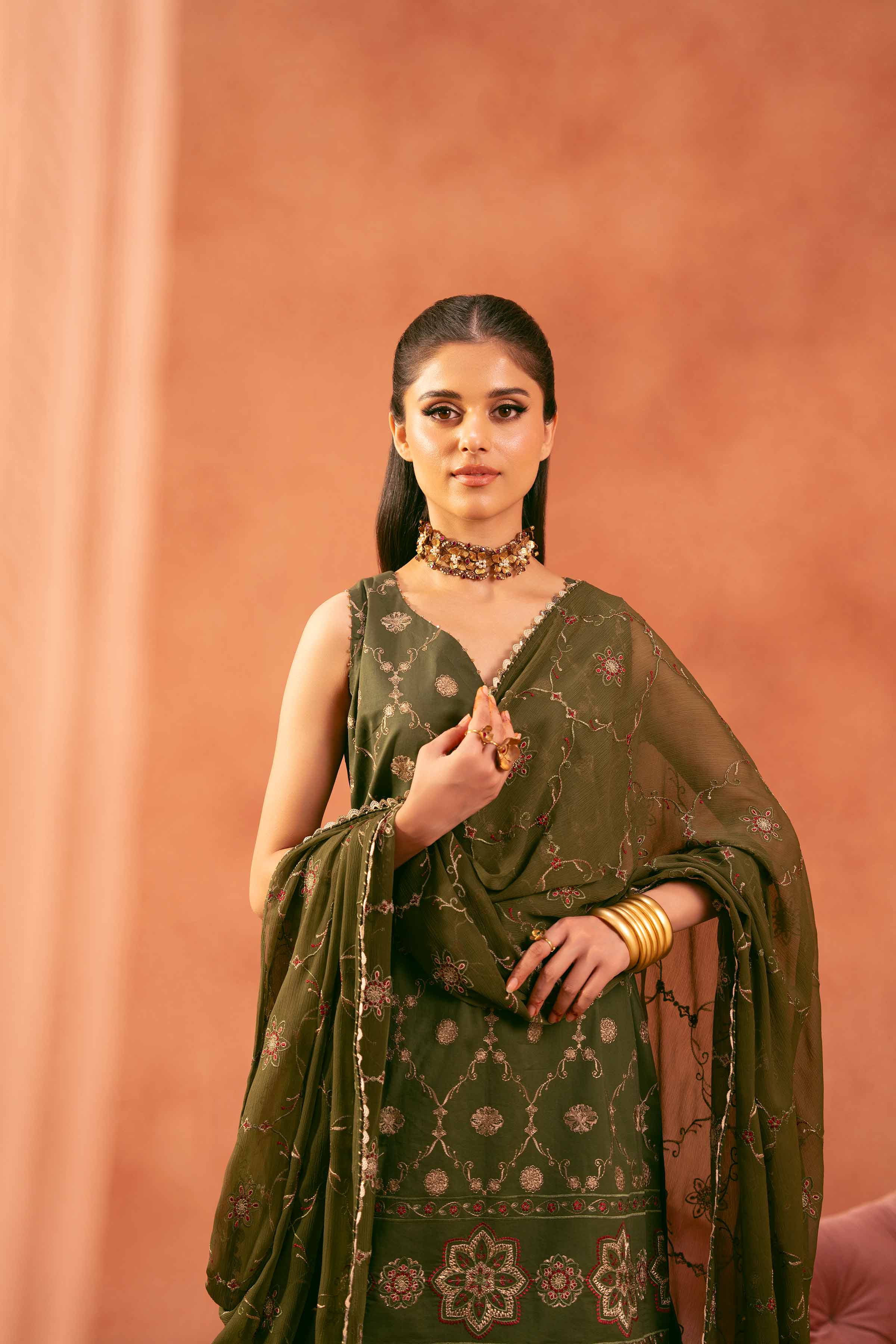 3 Piece - Embroidered Suit - 42519203 for Women - Unstitched Collection | Nishat | Shop Online