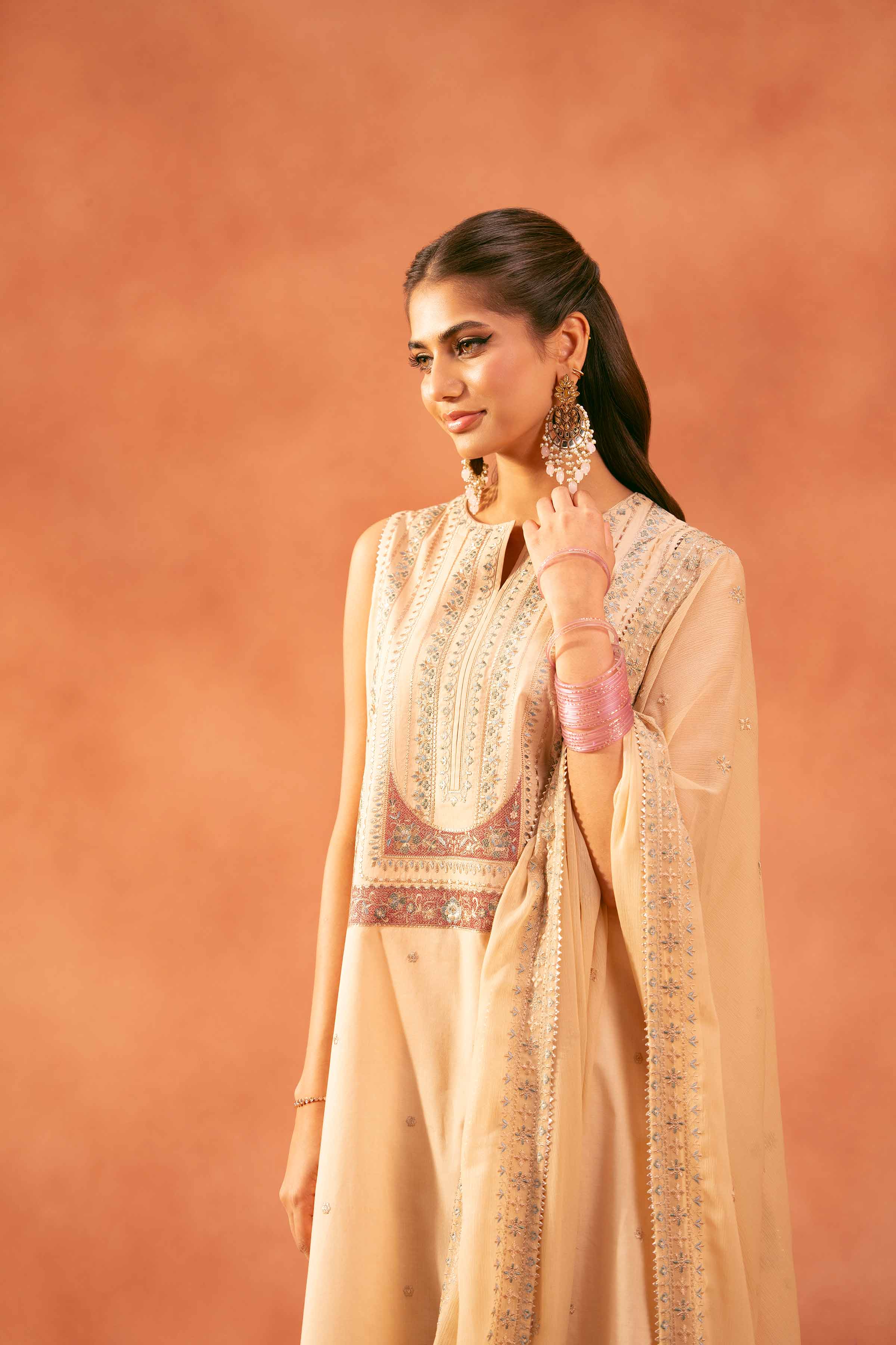 3 Piece - Embroidered Suit - 42519206 for Women - Unstitched Collection | Nishat | Shop Online