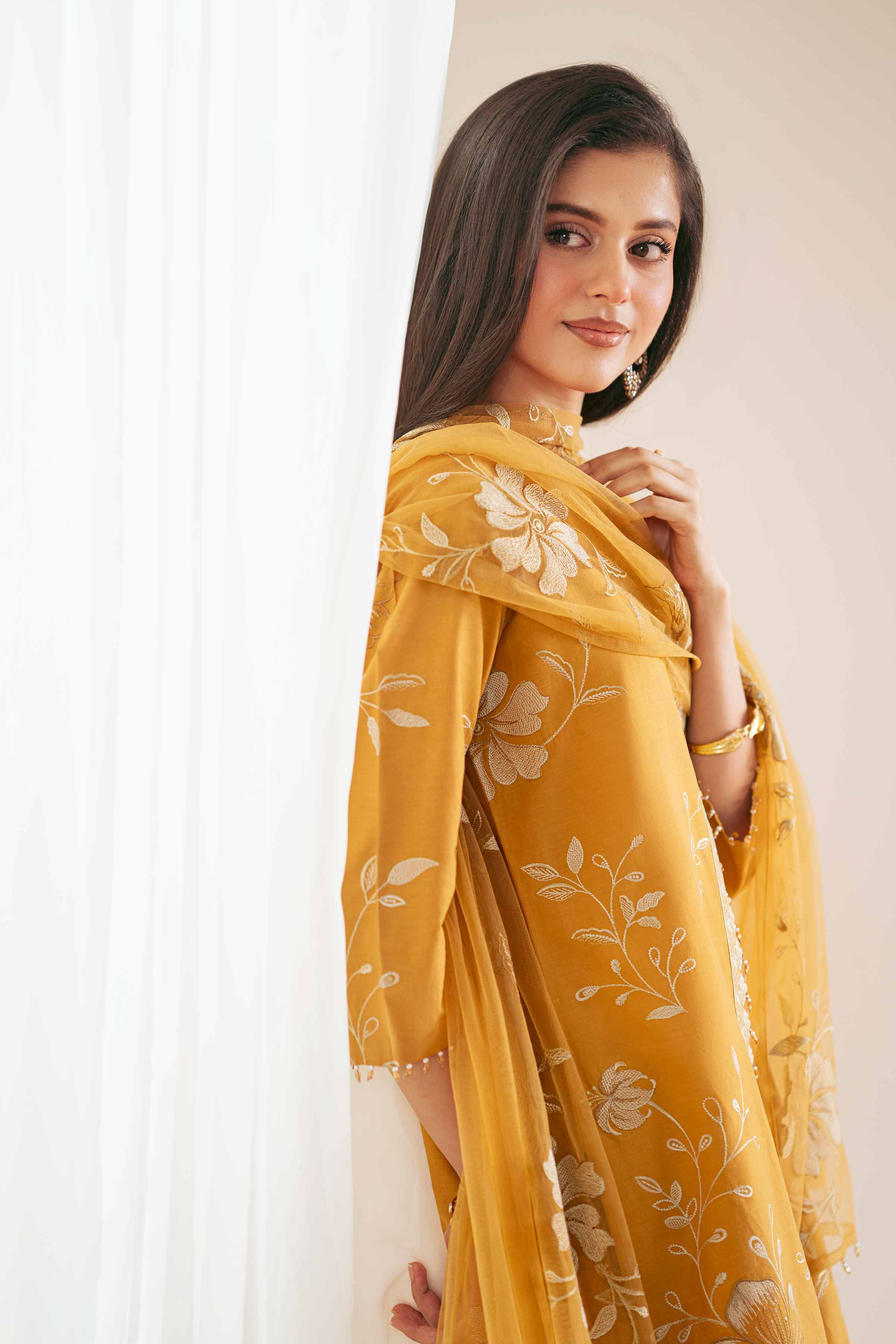 3 Piece - Embroidered Suit - 42519215 for Women - Unstitched Collection | Nishat | Shop Online