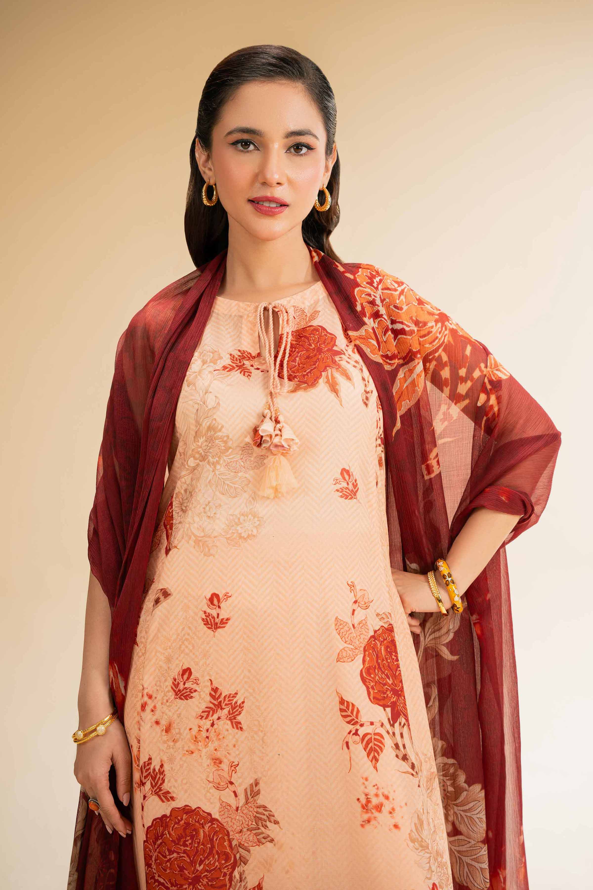 3 Piece - Printed Suit - 42519370 for Women - Unstitched Collection | Nishat | Shop Online