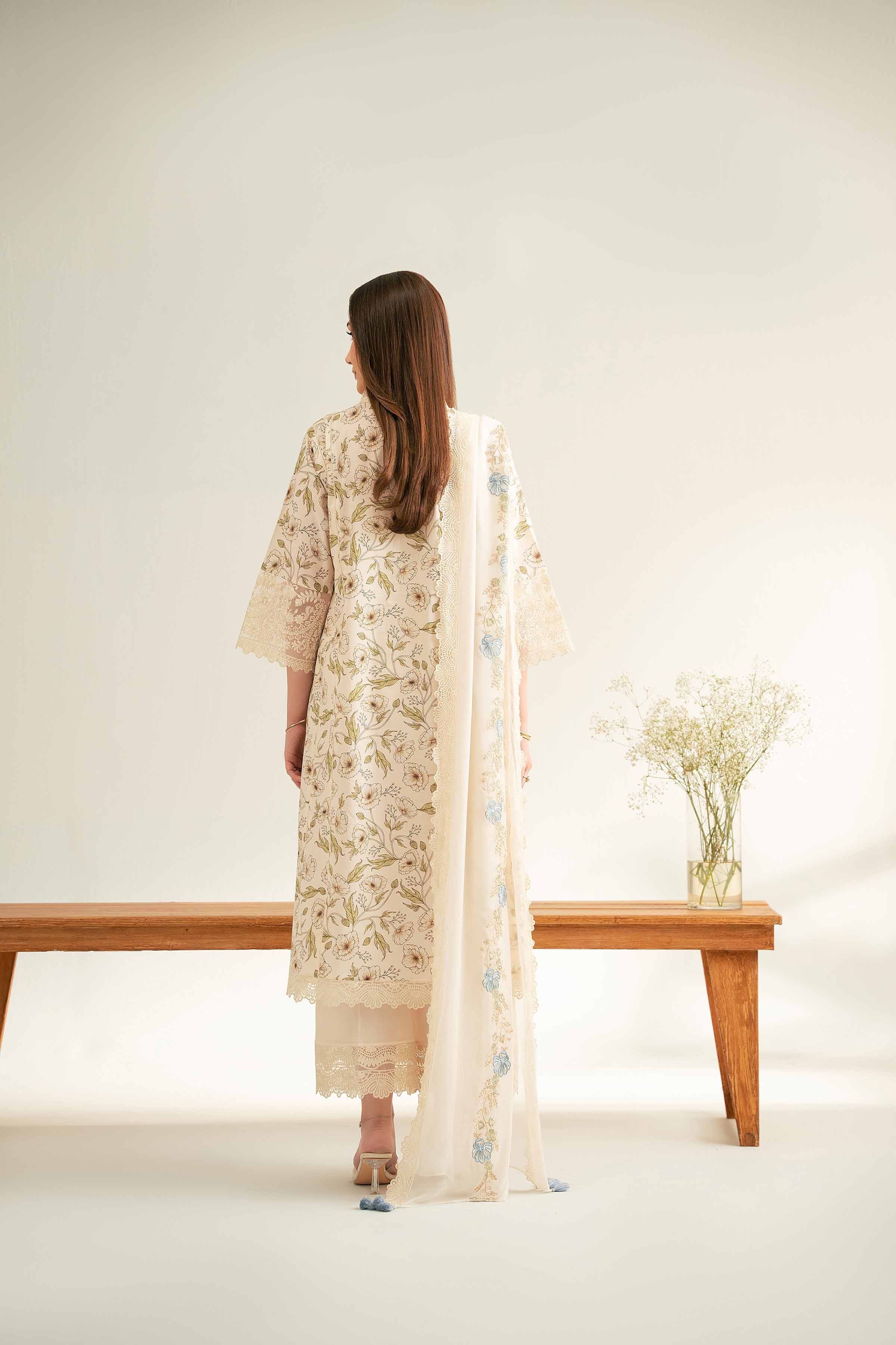 3 Piece - Embroidered Suit - 42519398 for Women - Unstitched Collection | Nishat | Shop Online