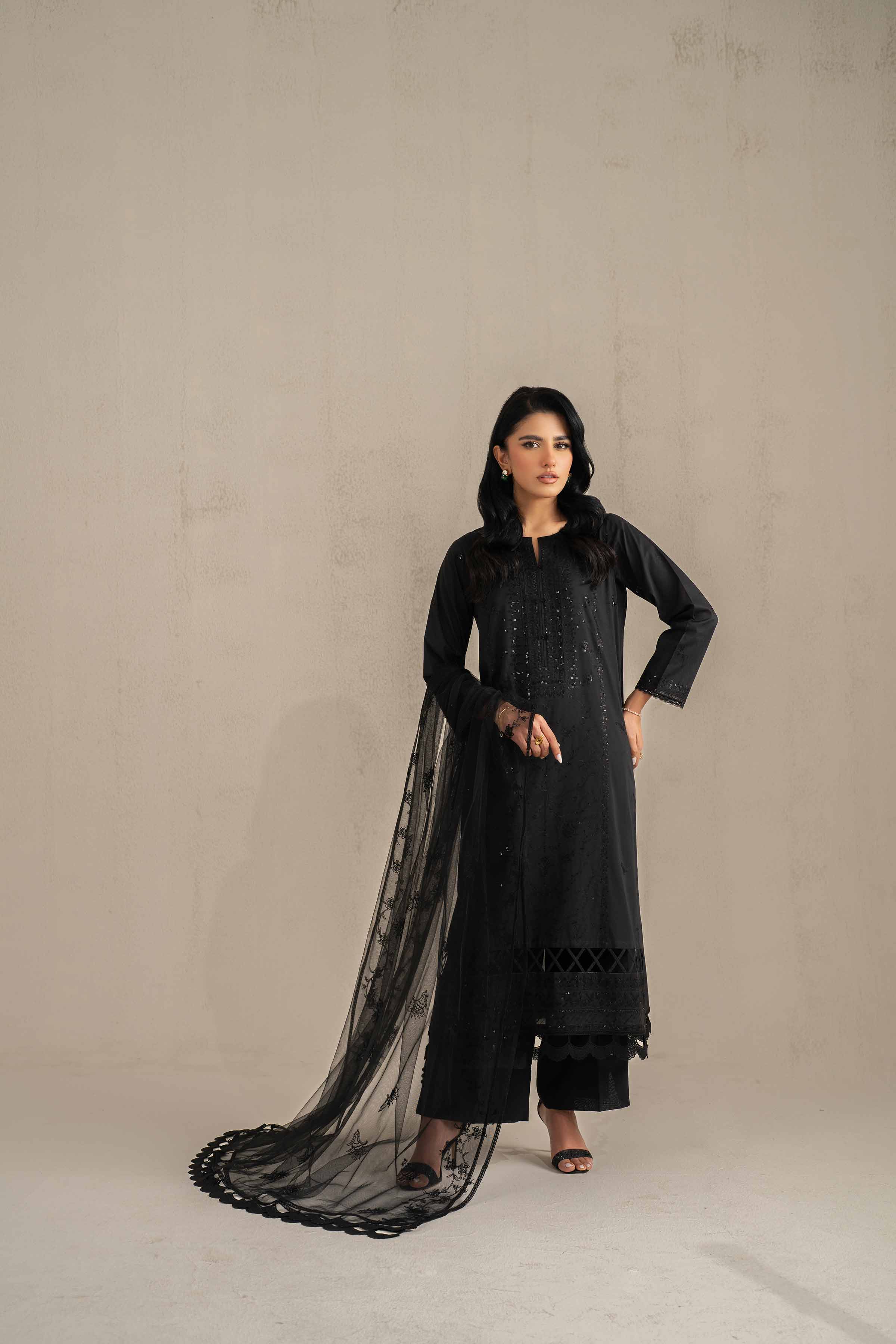 3 Piece - Embroidered Suit - 42519414 for Women - Unstitched Collection | Nishat | Shop Online