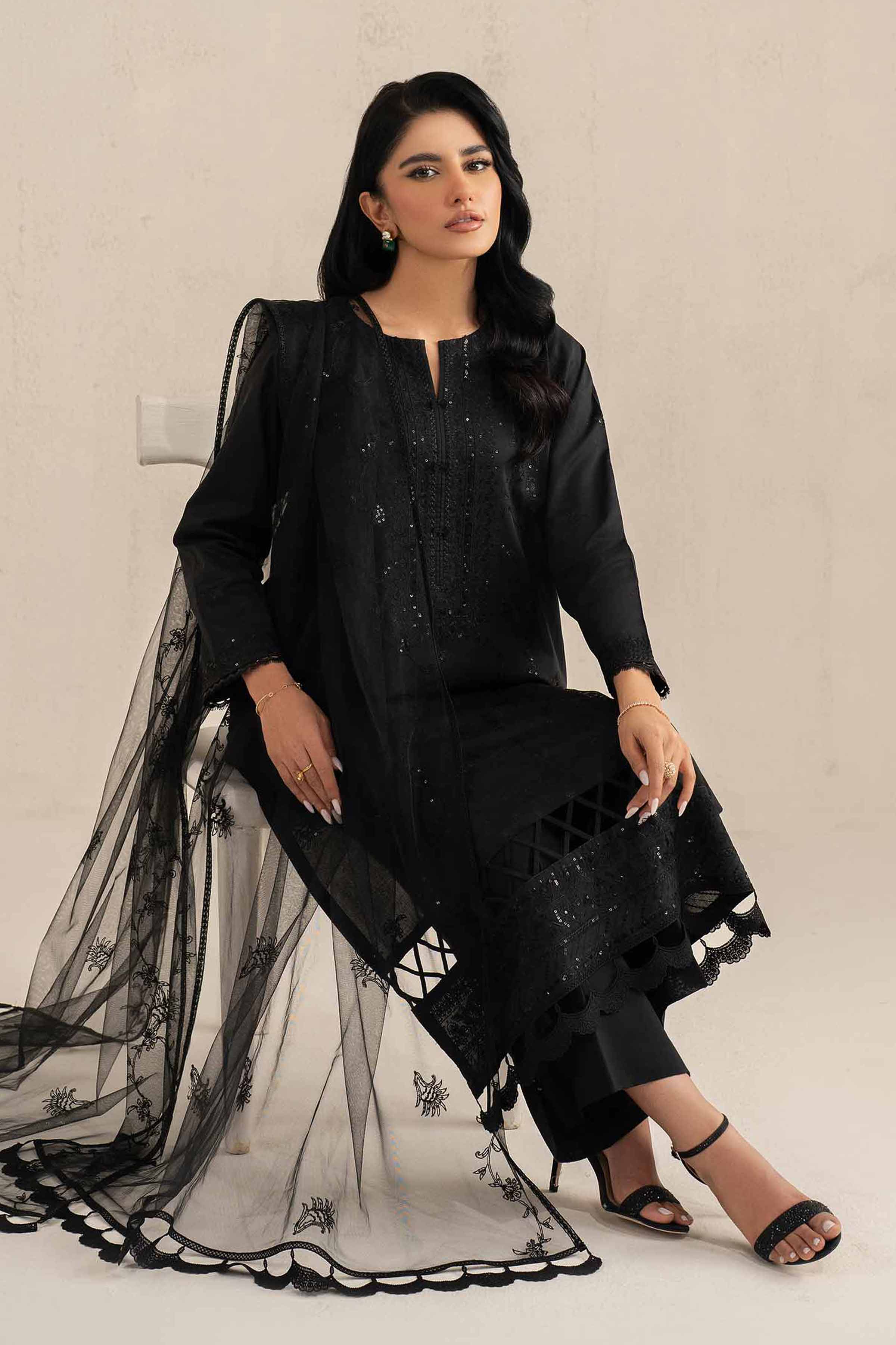 3 Piece - Embroidered Suit - 42519414 for Women - Unstitched Collection | Nishat | Shop Online